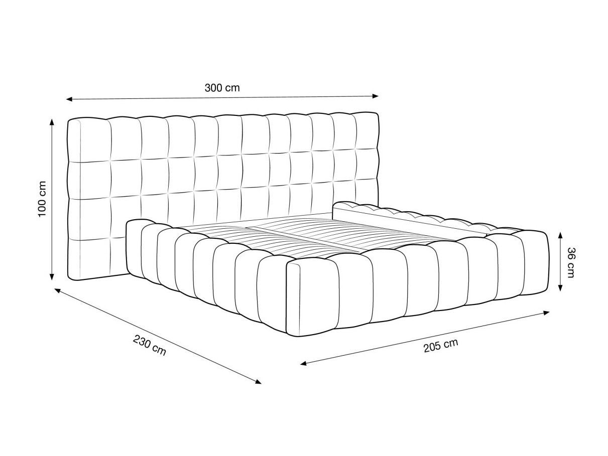 Bett Calelbe 123 (Bluvel 22)