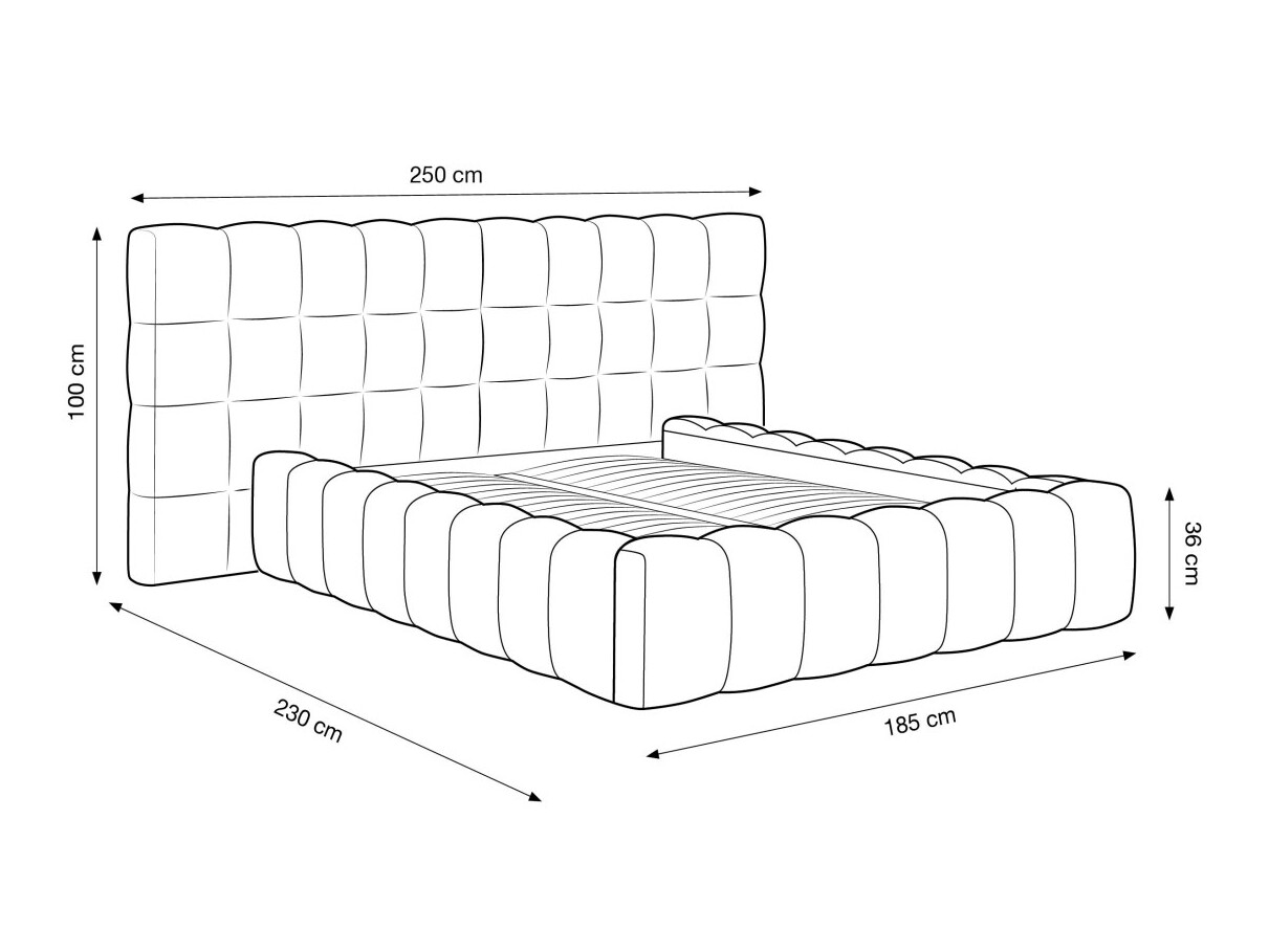 Bett Calelbe 123 (Bluvel 86)
