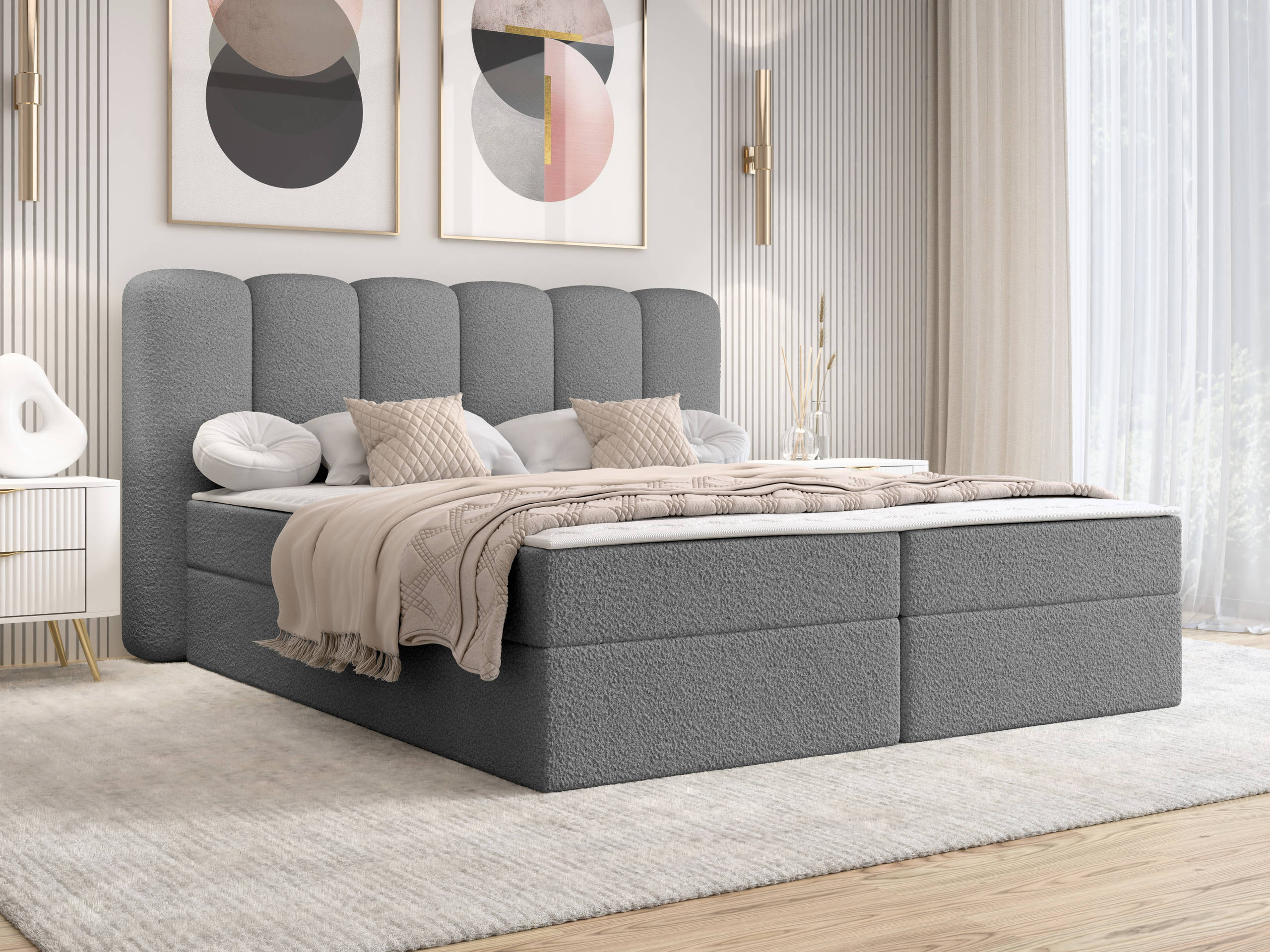 Boxspringbett Stonecrest 112 (Lambi 12)
