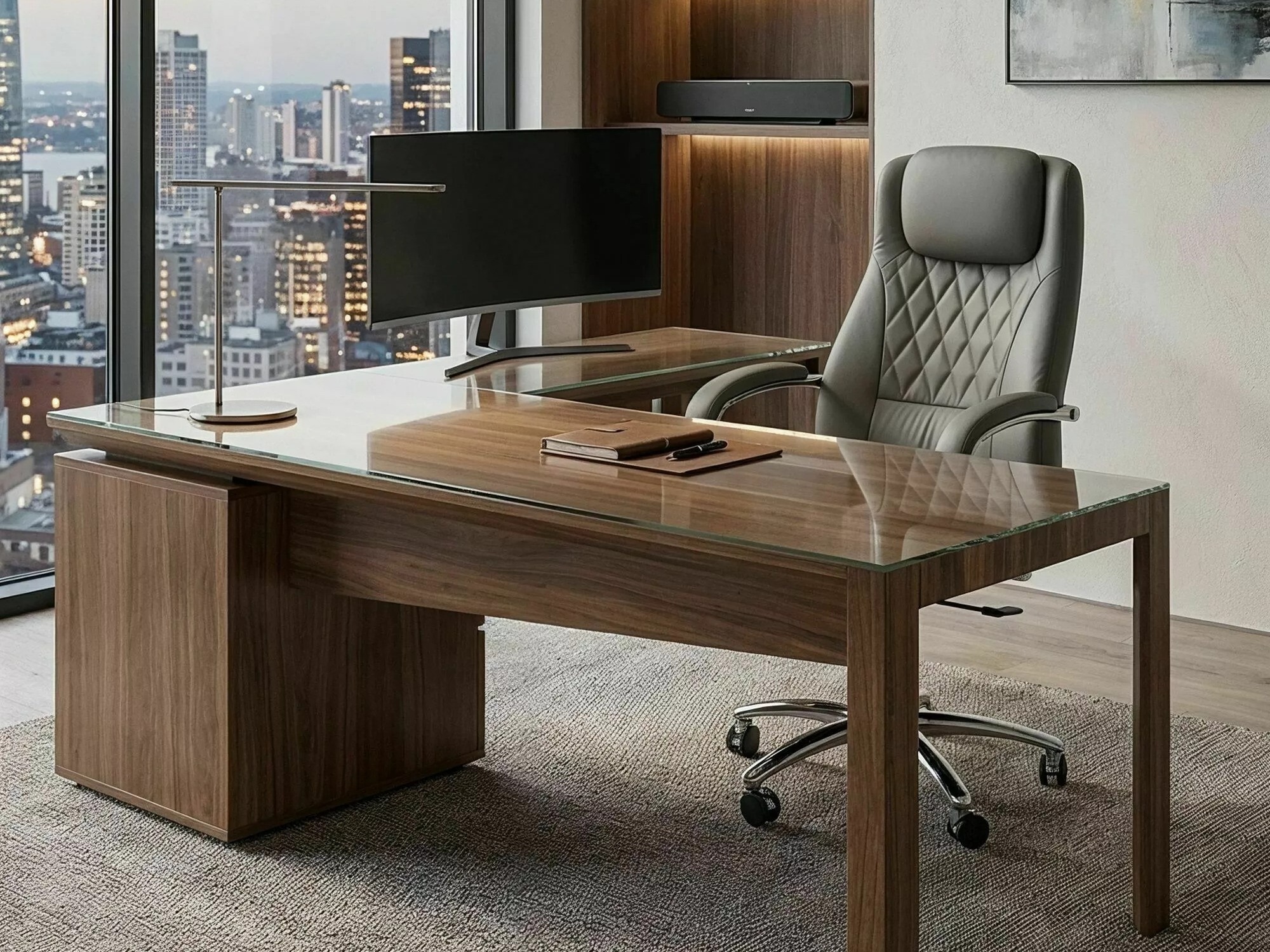 Bürostuhl Detroit 970 (Grau)