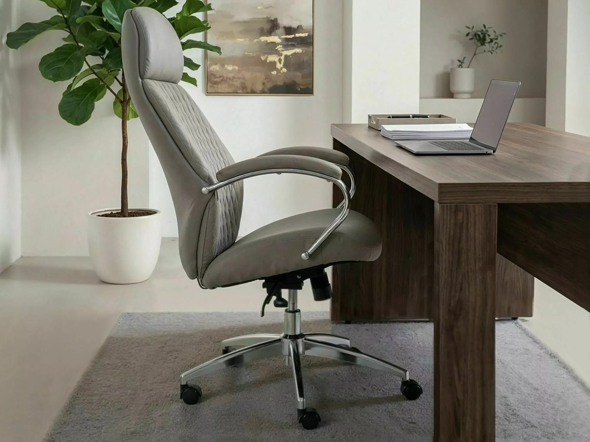 Bürostuhl Detroit 972 (Grau)
