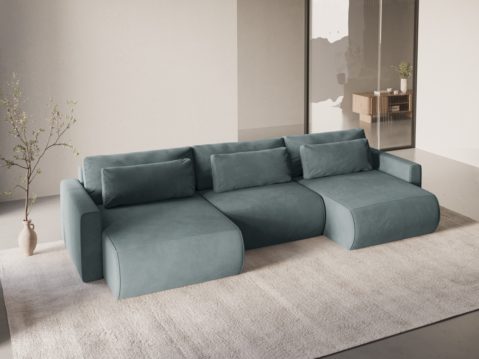 Ecksofa Beckley 388 (Magic Velvet 2224)