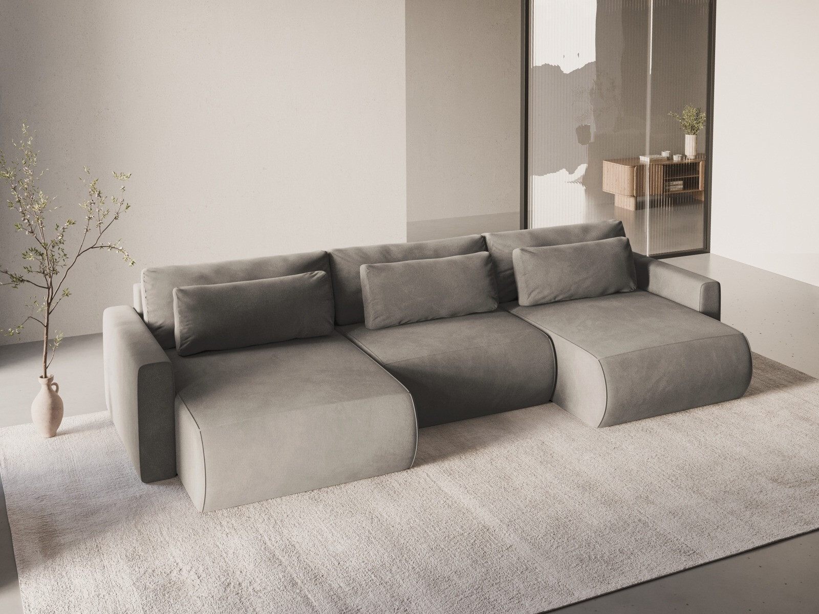 Ecksofa Beckley 388 (Magic Velvet 2270)