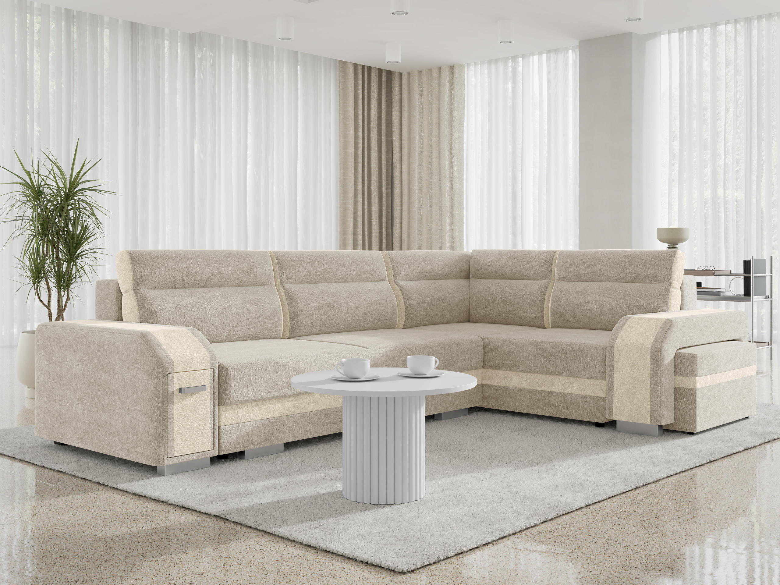 Ecksofa Kingsport 117 (Nazar 225.02 + Nazar 225.01)
