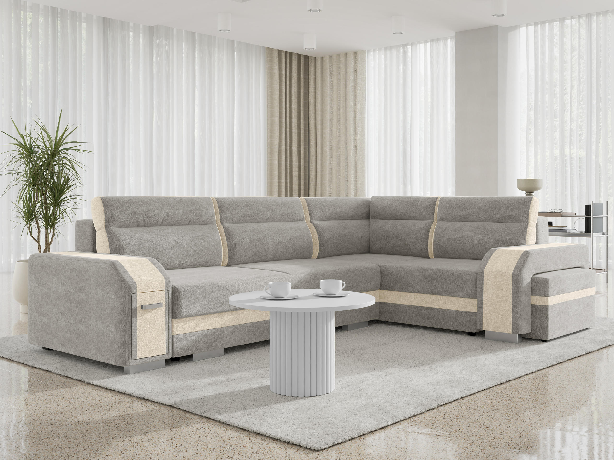 Ecksofa Kingsport 117 (Nazar 225.03 + Nazar 225.01)