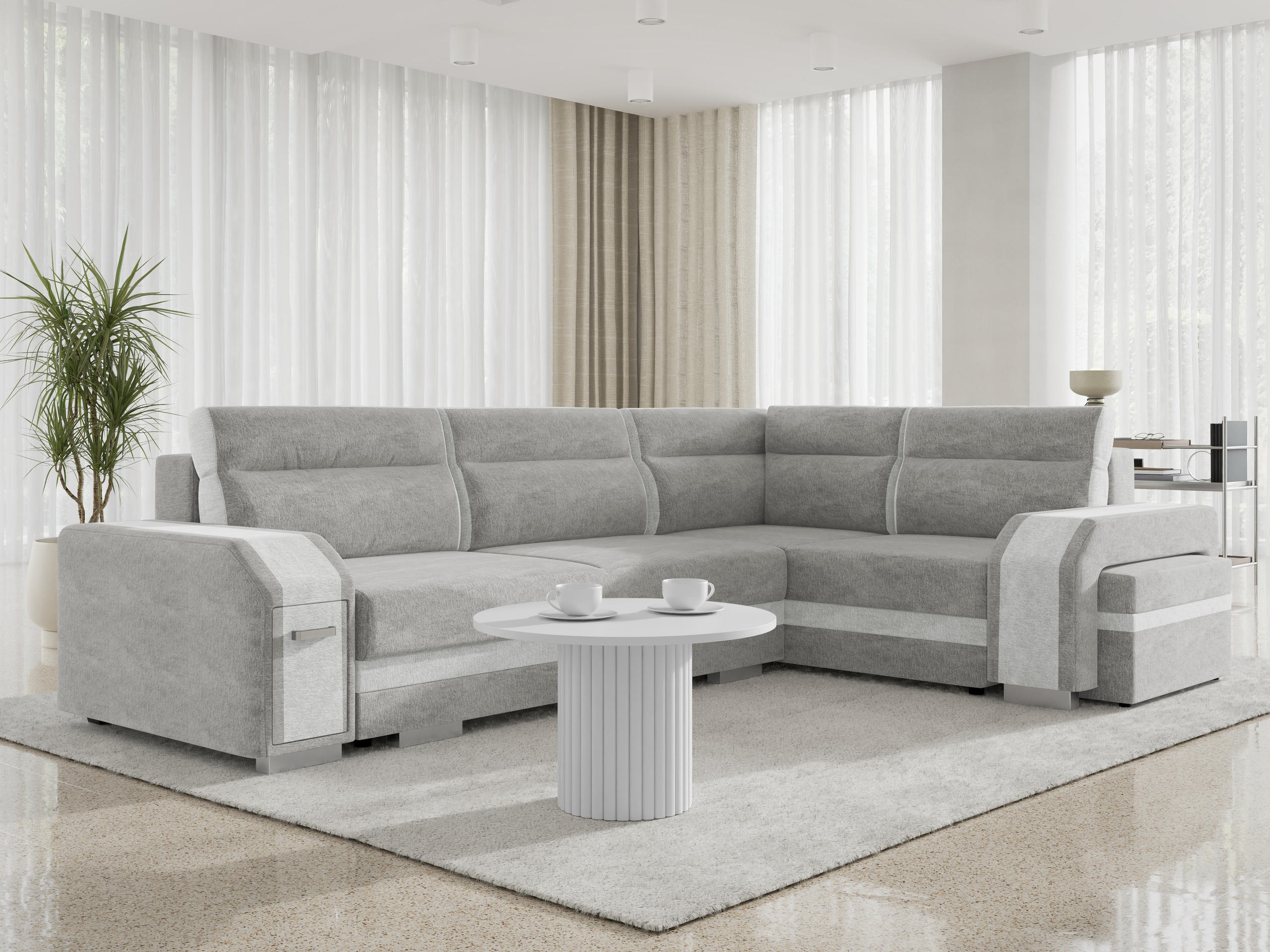 Ecksofa Kingsport 117 (Nazar 225.05 + Nazar 225.04)