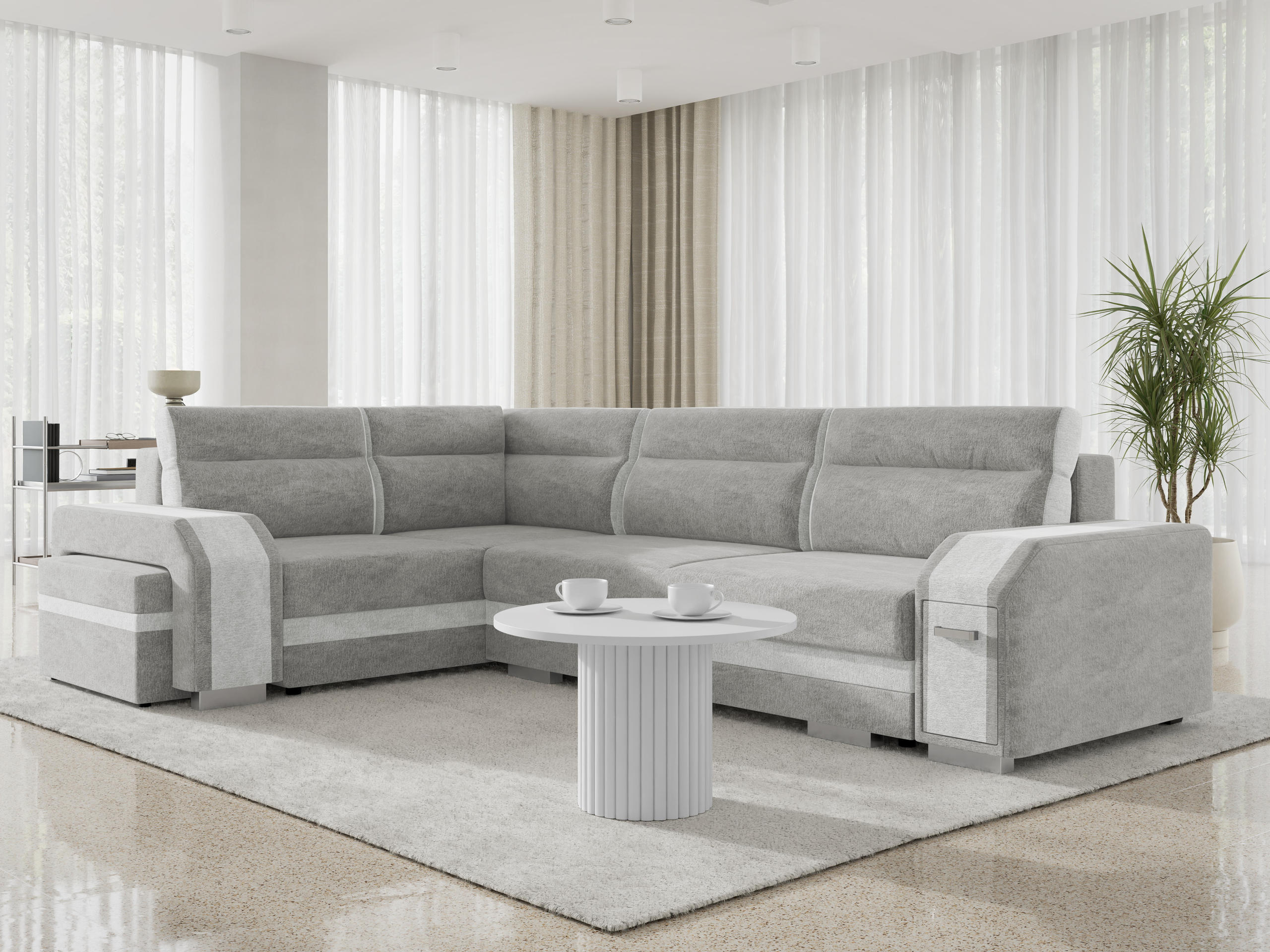 Ecksofa Kingsport 117 (Nazar 225.05 + Nazar 225.04)