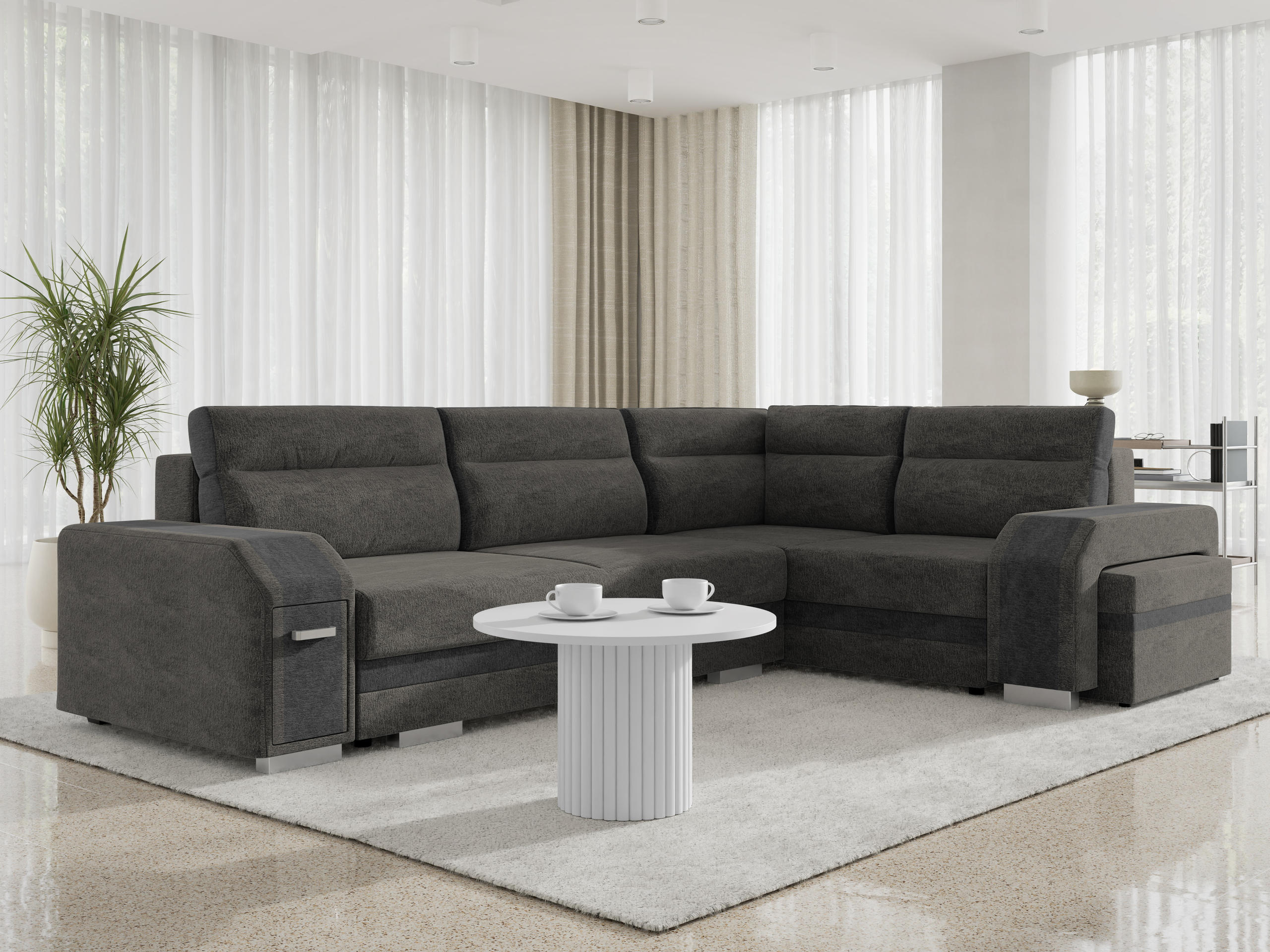 Ecksofa Kingsport 117 (Nazar 225.06 + Nazar 225.07)