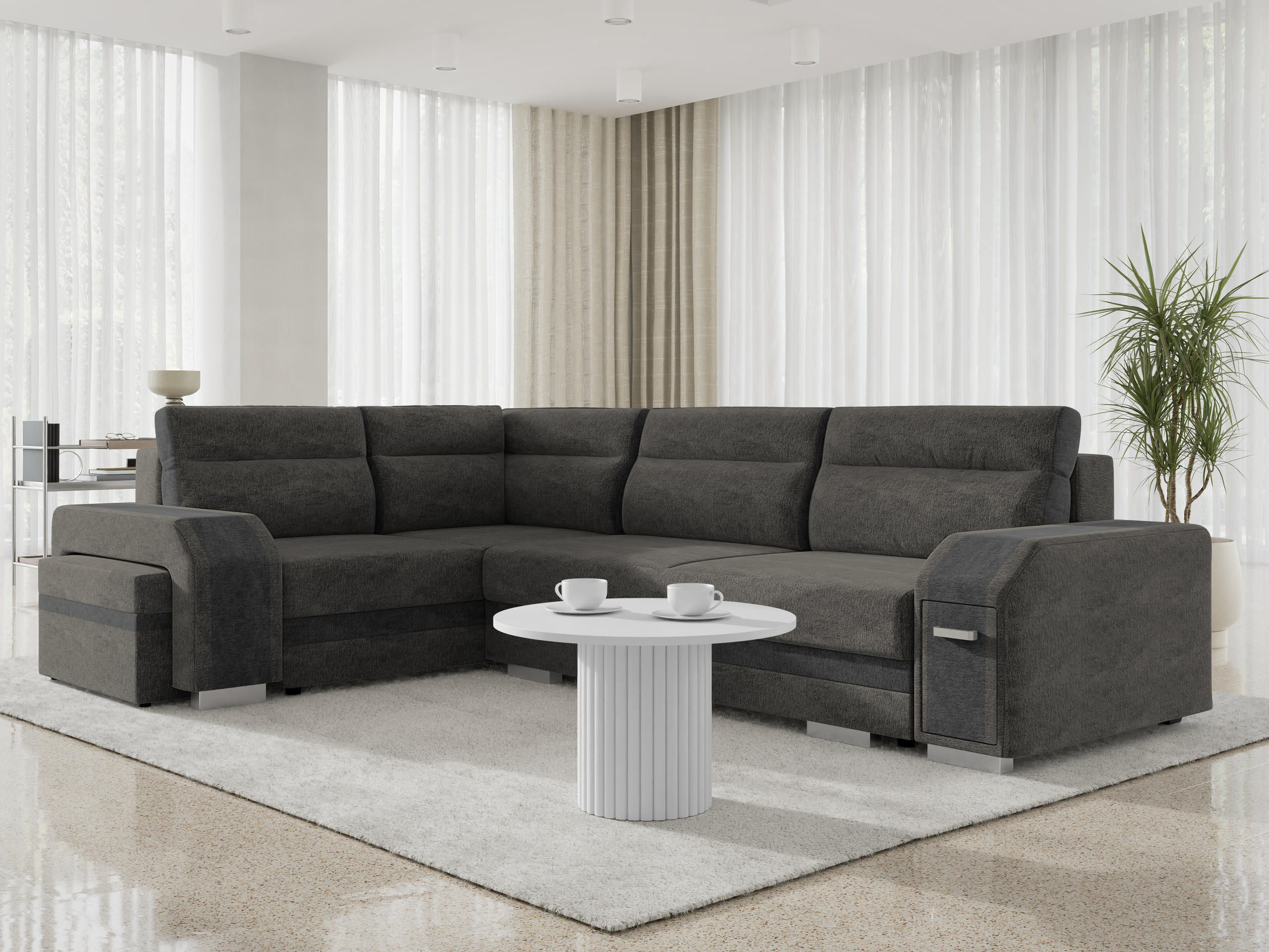 Ecksofa Kingsport 117 (Nazar 225.06 + Nazar 225.07)