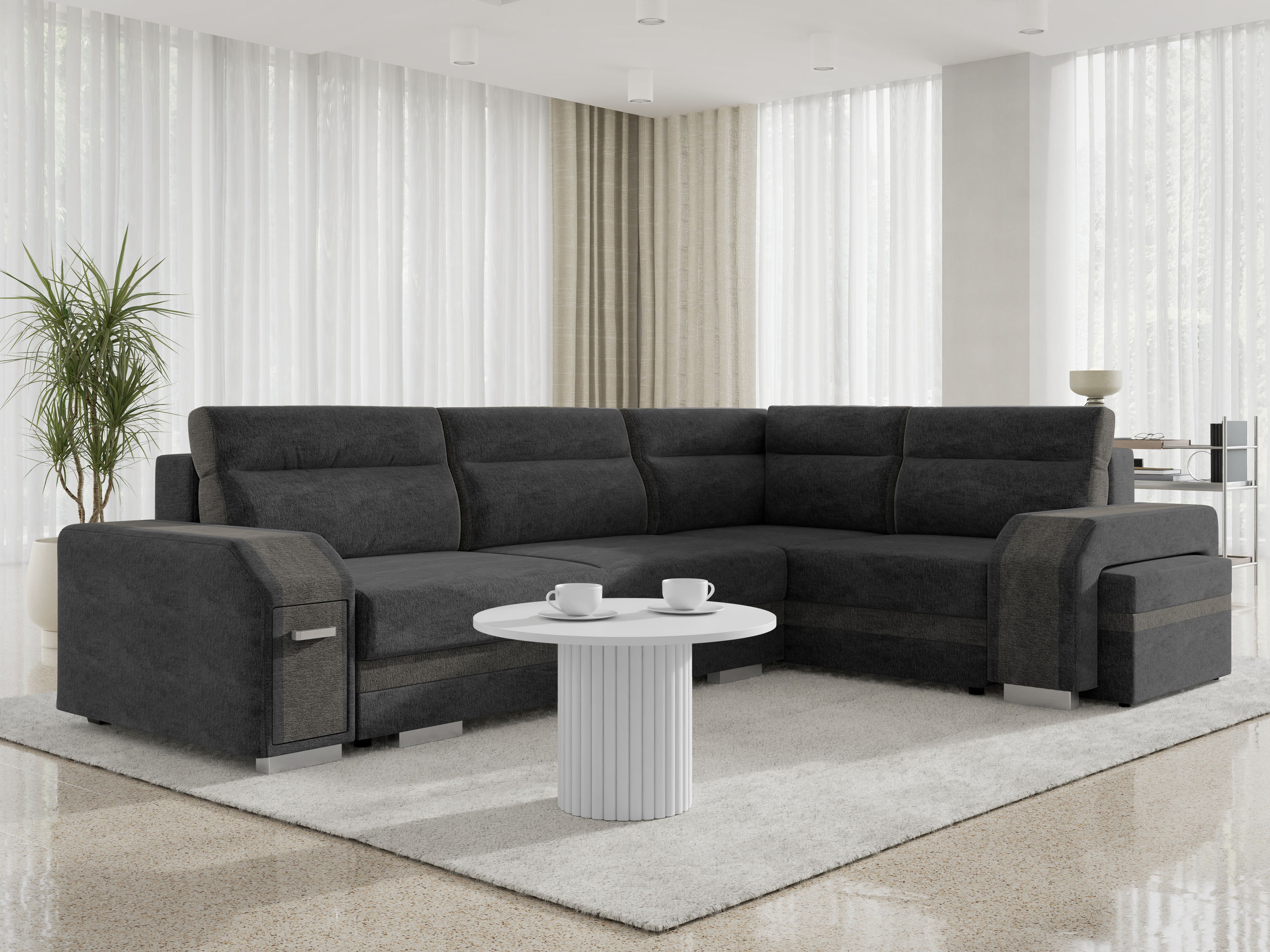 Ecksofa Kingsport 117 (Nazar 225.07 + Nazar 225.06)