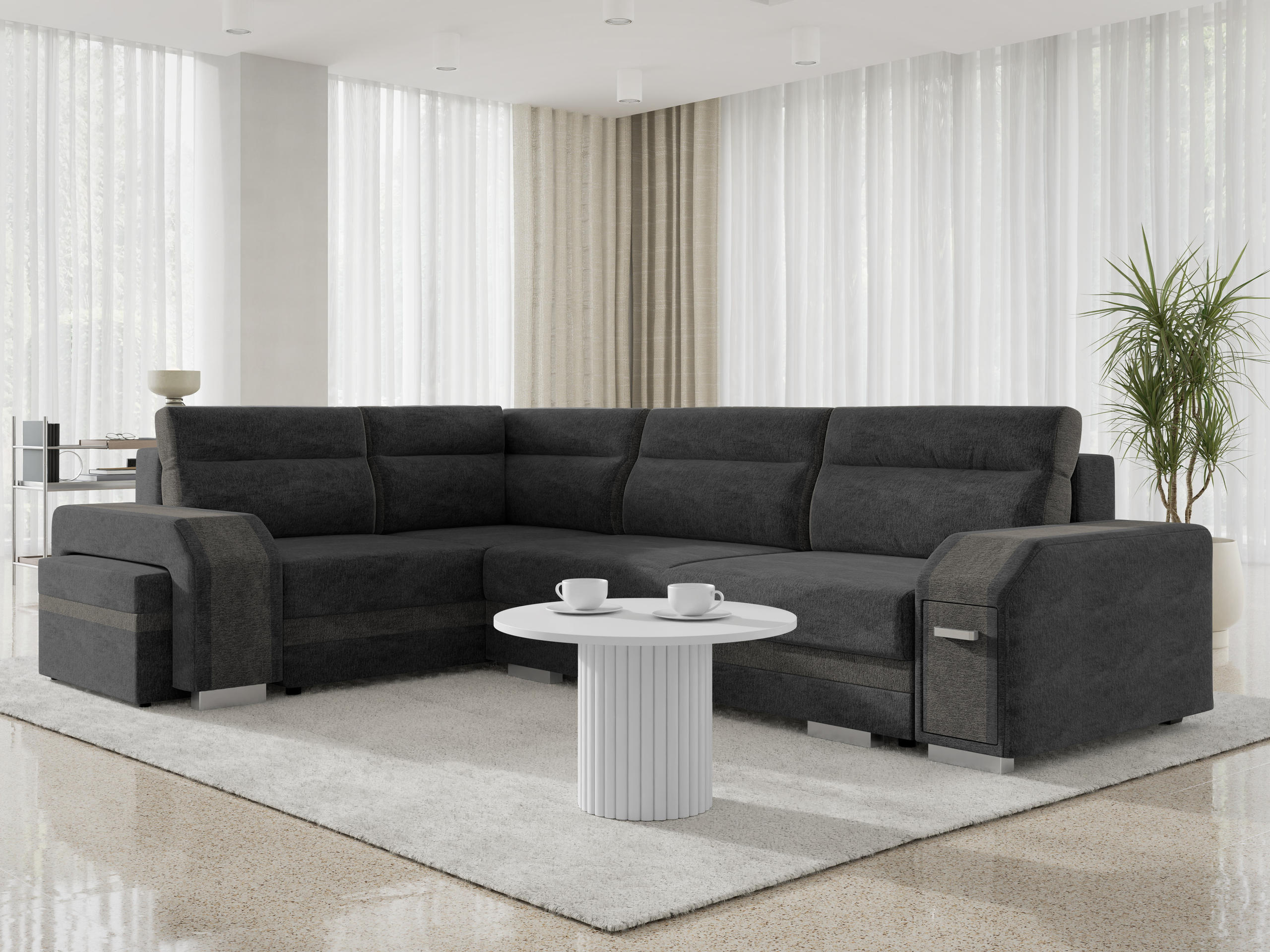 Ecksofa Kingsport 117 (Nazar 225.07 + Nazar 225.06)