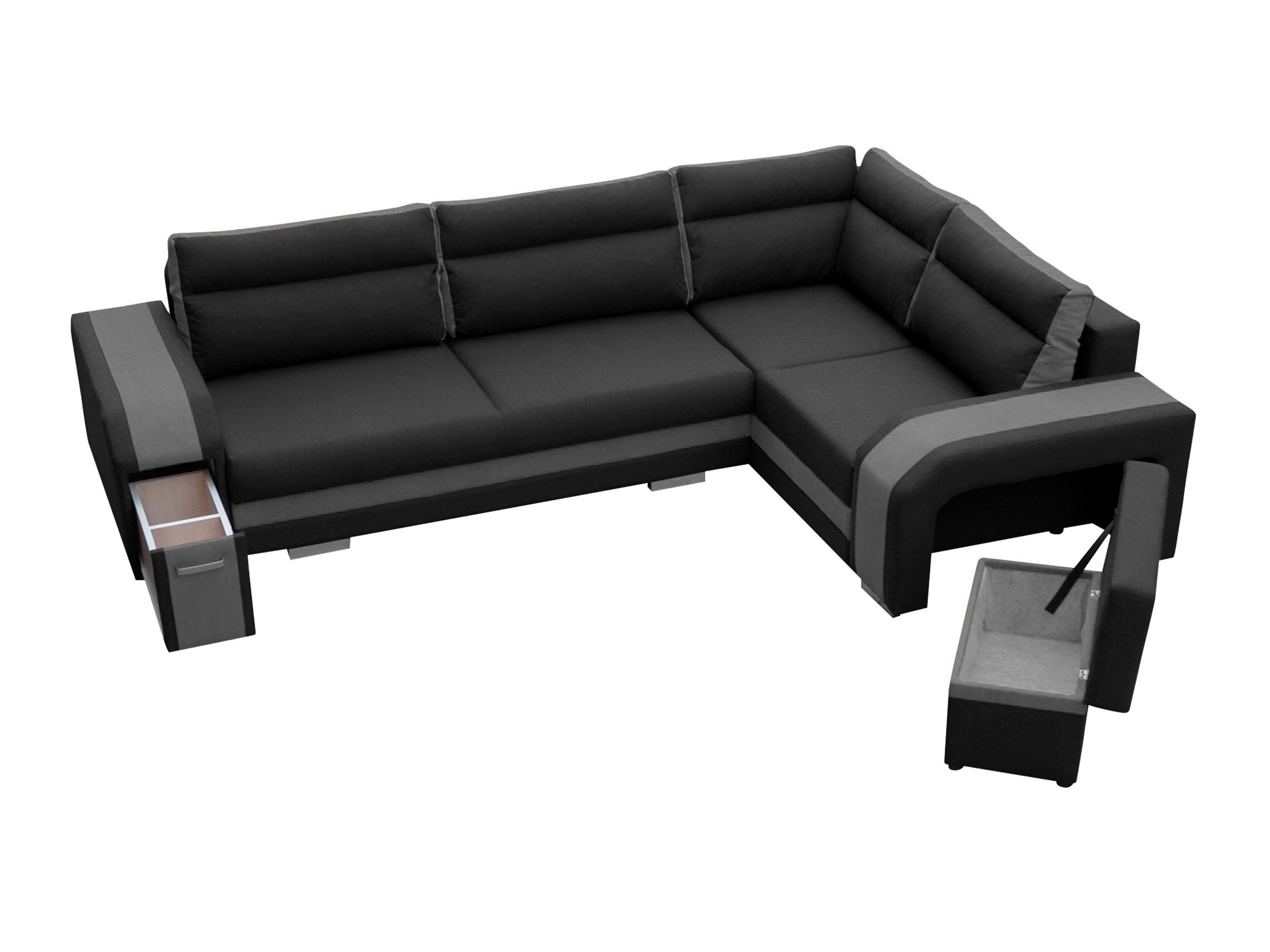 Ecksofa Kingsport 117 (Nazar 225.05 + Nazar 225.04)