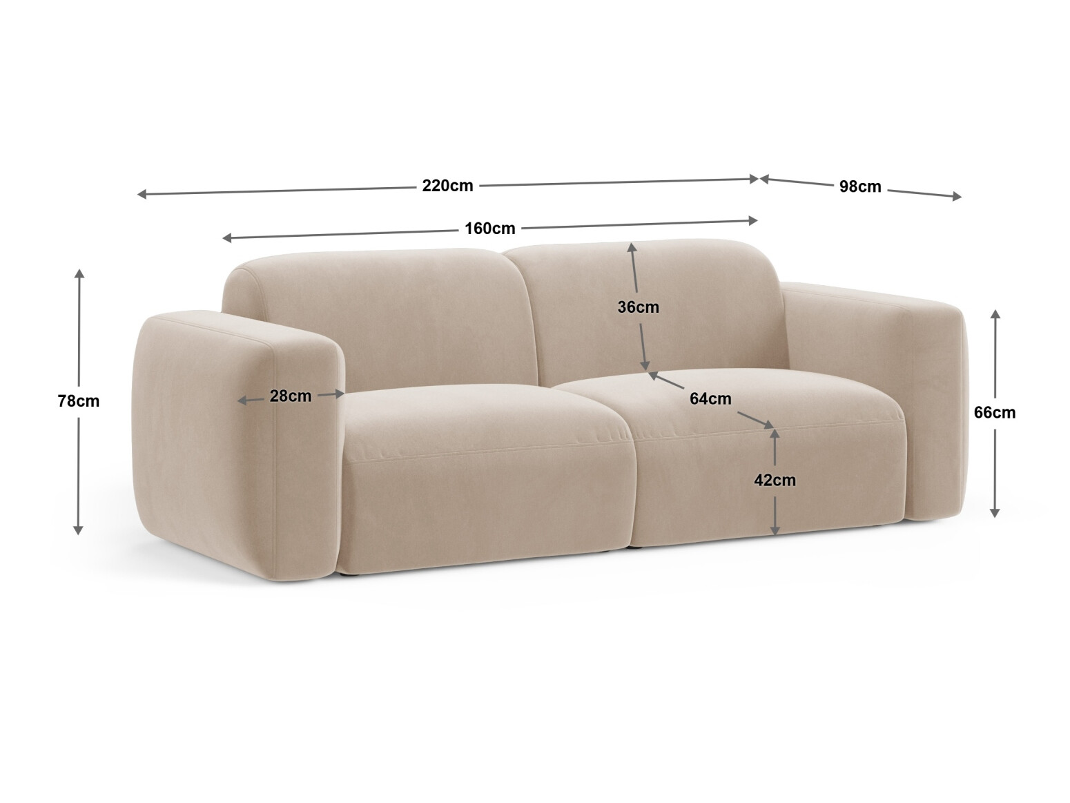 Sofa Serduna 104 (Sorella 21)