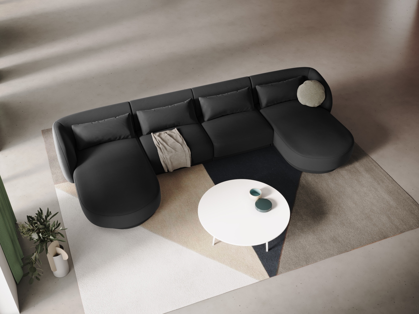 Ecksofa Feltoro 100 (Bluvel 14)