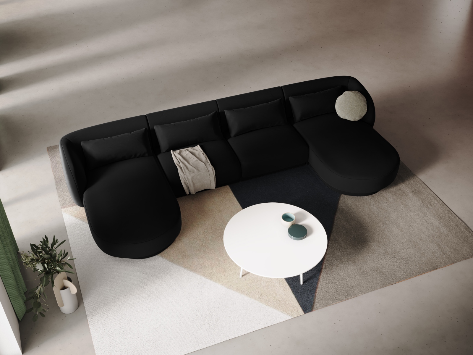Ecksofa Feltoro 100 (Bluvel 19)
