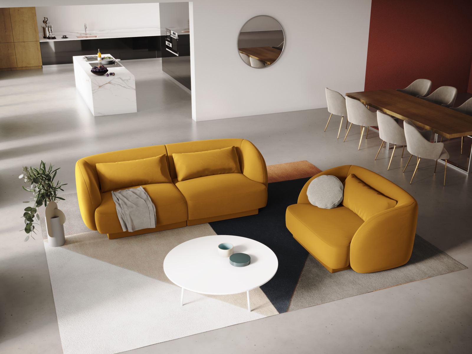 Sofa Feltoro 101 (Bluvel 68)