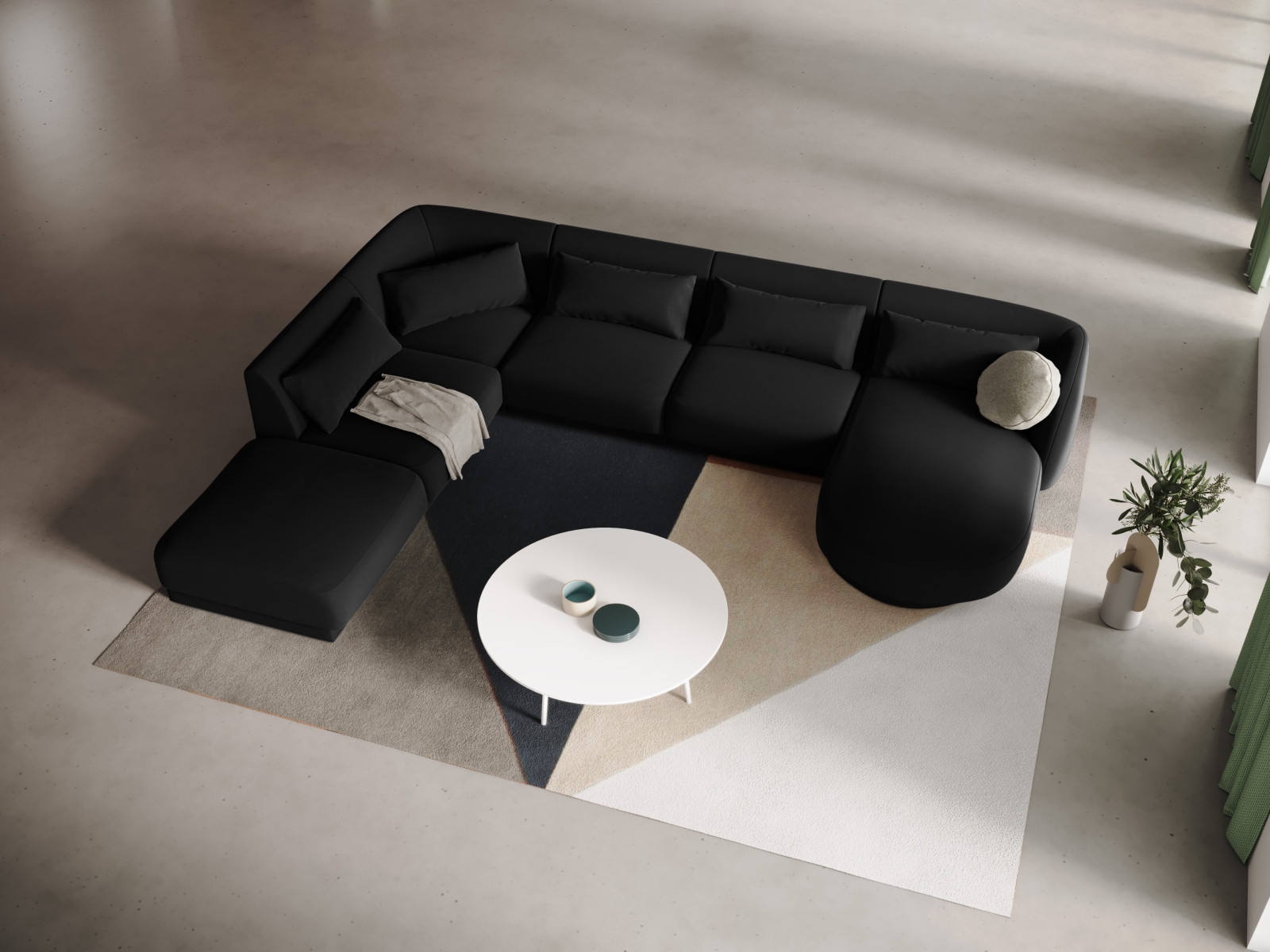 Ecksofa Feltoro 103 (Bluvel 19)