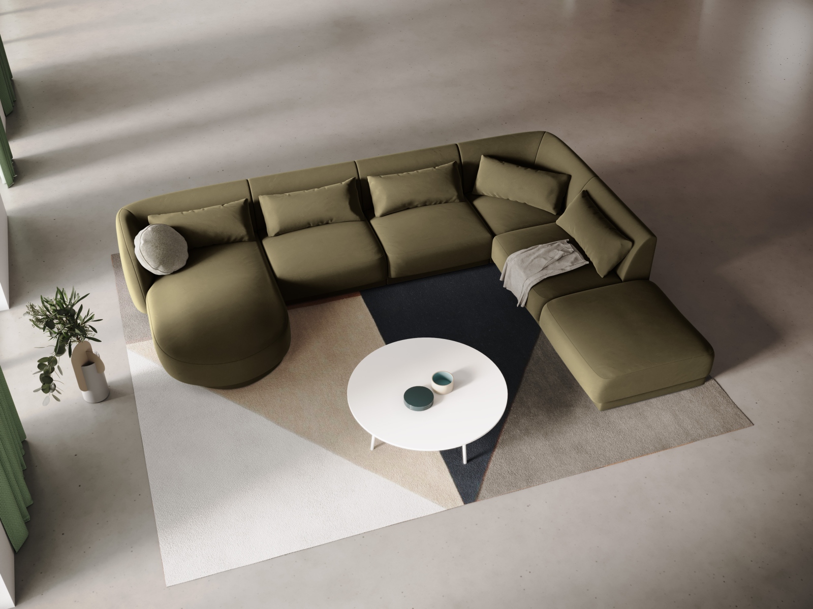 Ecksofa Feltoro 103 (Bluvel 77)