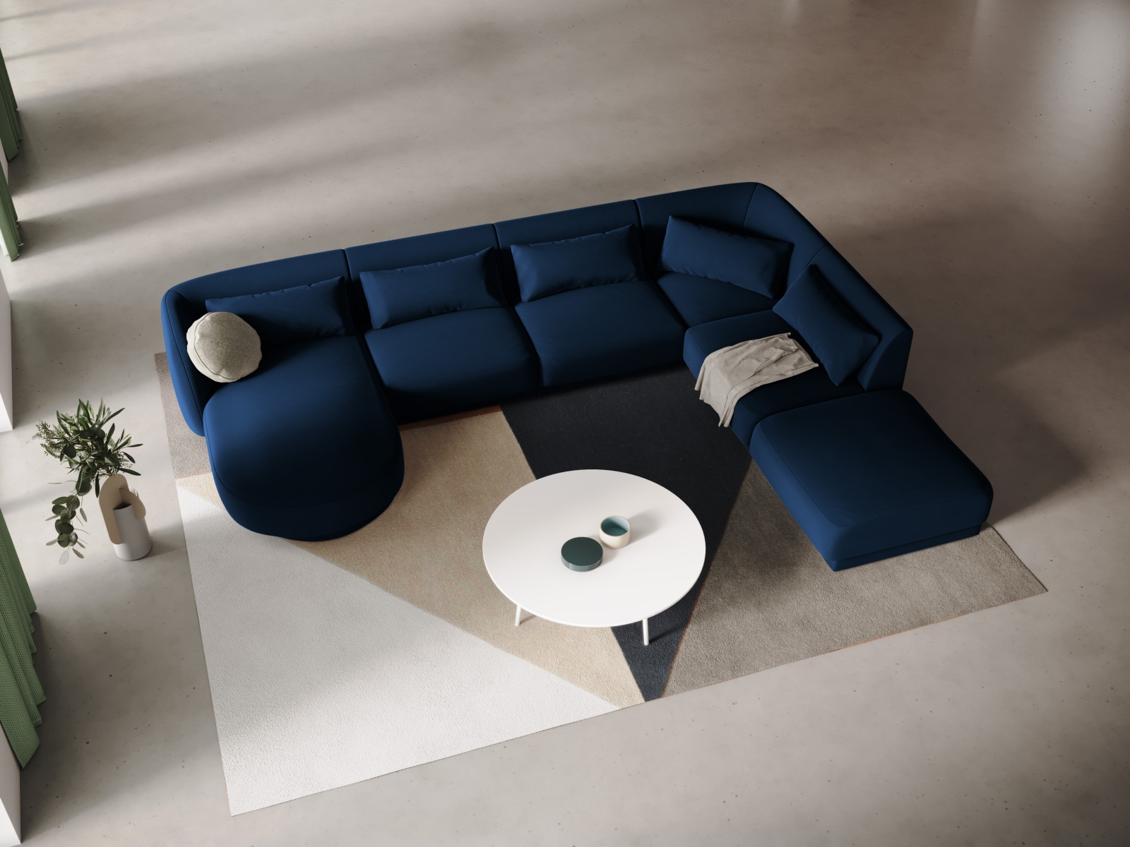 Ecksofa Feltoro 103 (Bluvel 86)