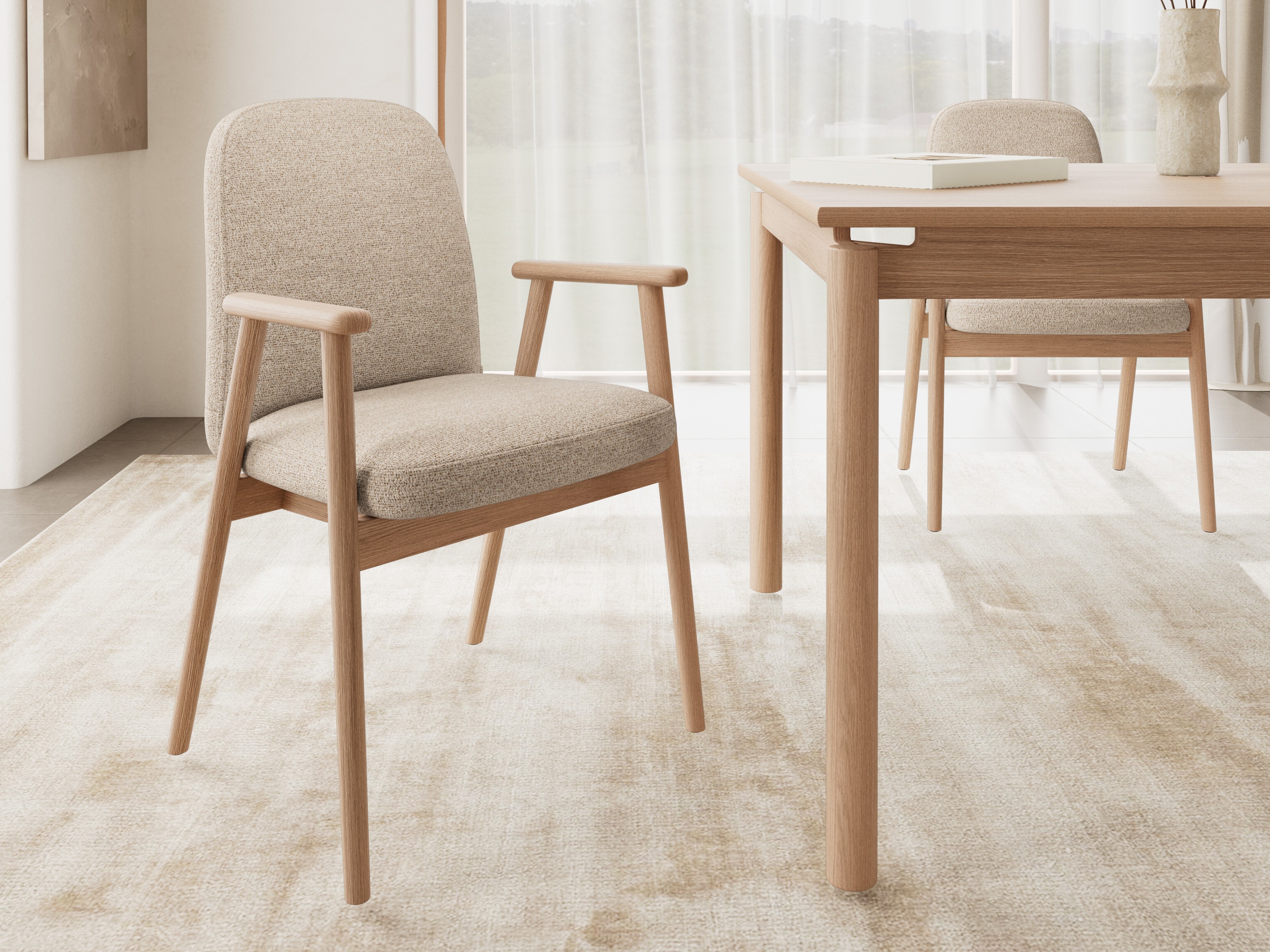 Stuhl Norsica 1090 (Beige)