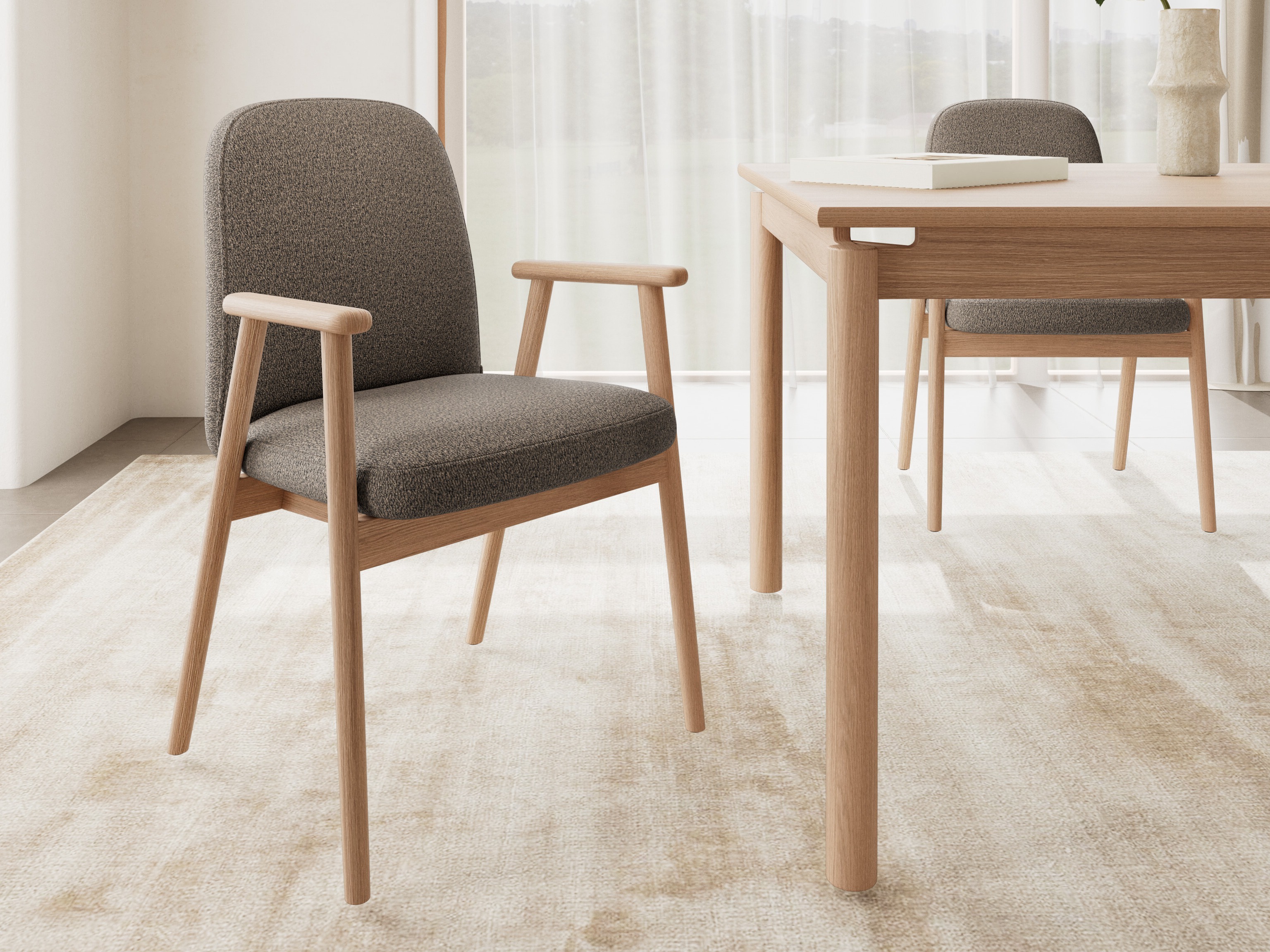 Stuhl Norsica 1090 (Taupe)