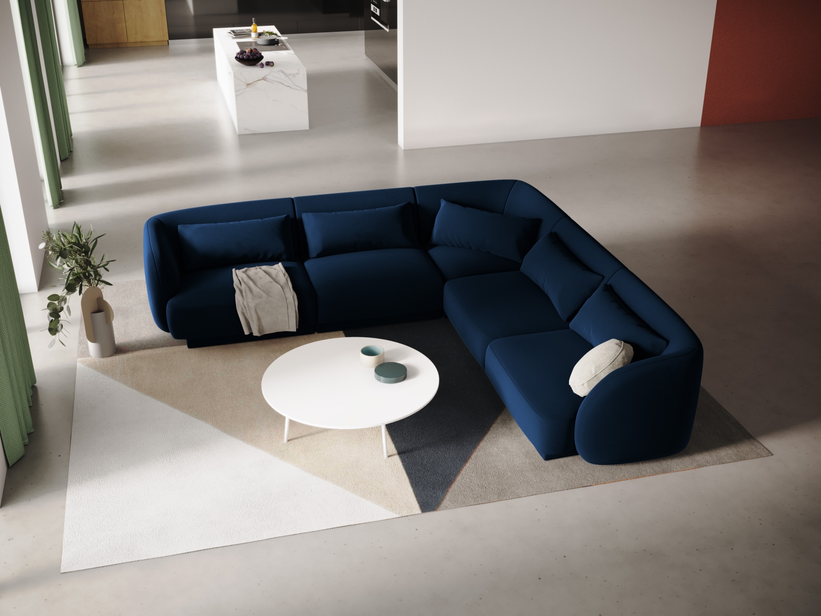 Ecksofa Feltoro 106 (Bluvel 86)