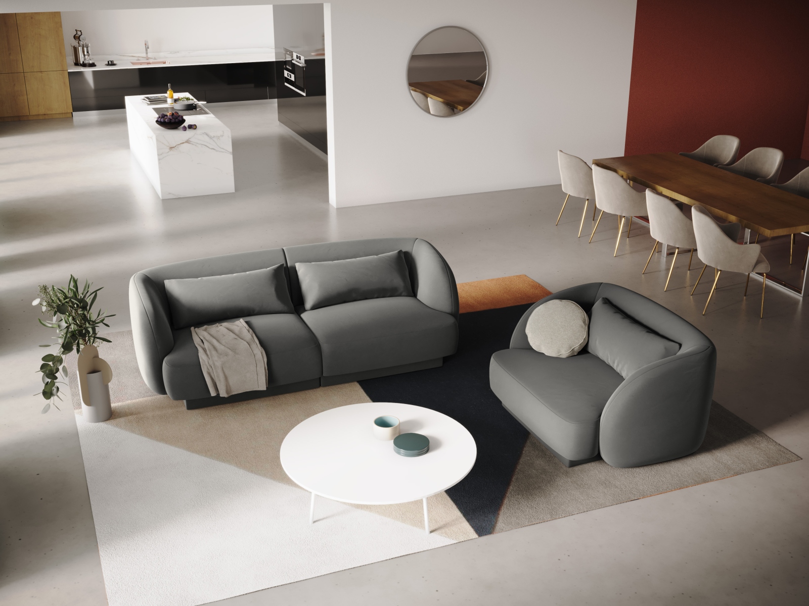 Sessel Feltoro 105 (Bluvel 13)