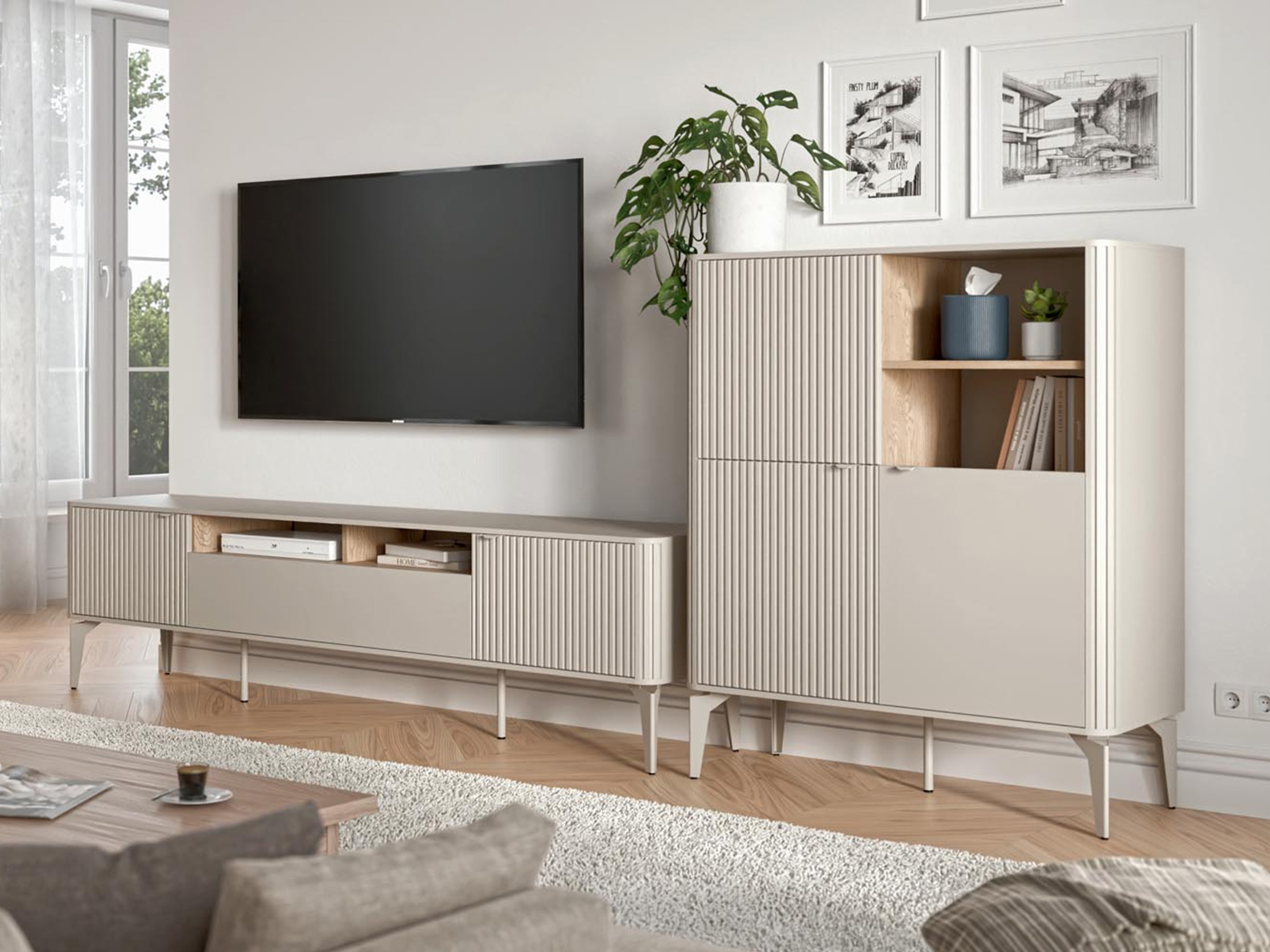 Wohnzimmer-Sets Etcamo 106