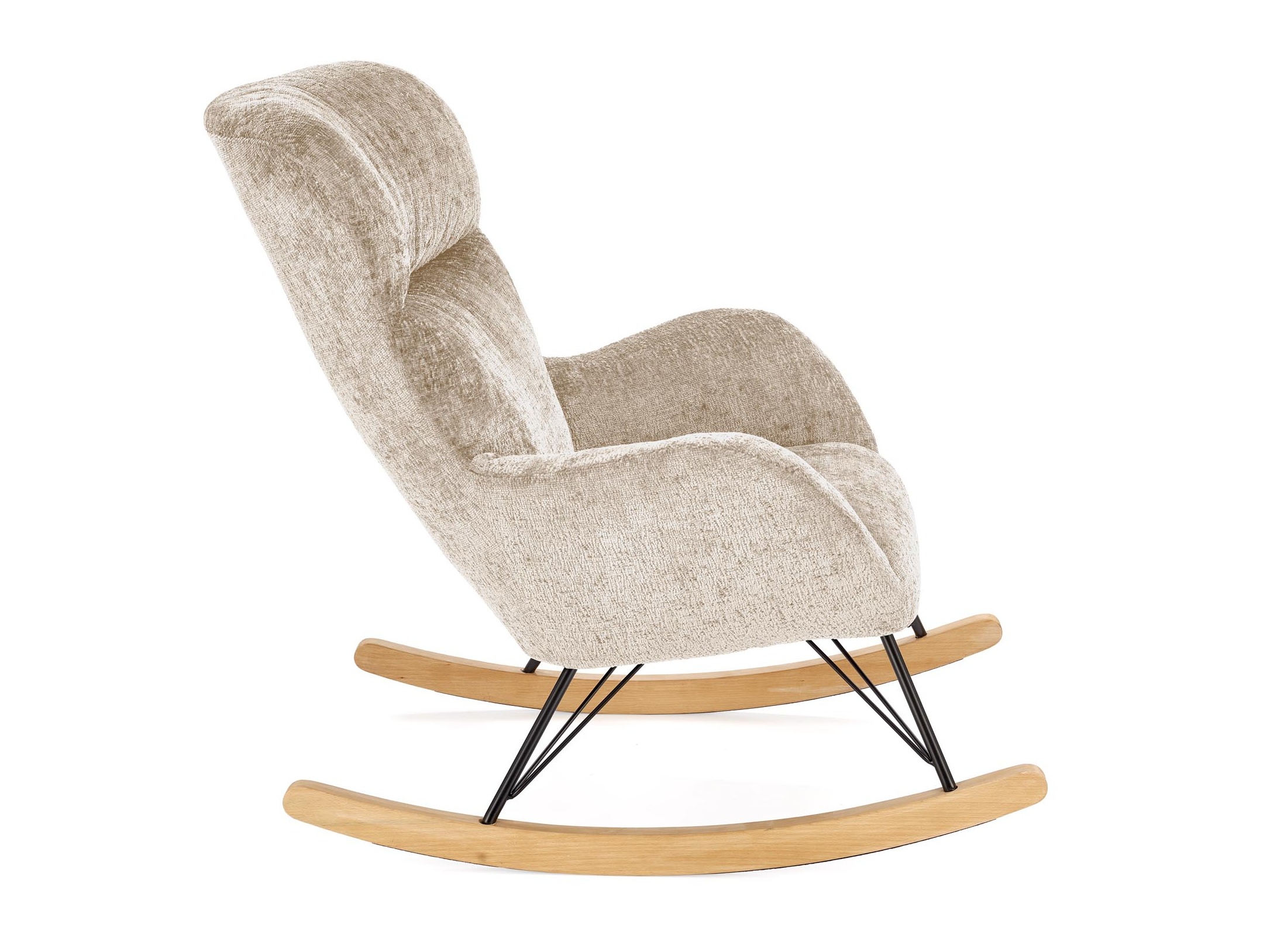 Schaukelstuhl Houston 1594 (Beige)
