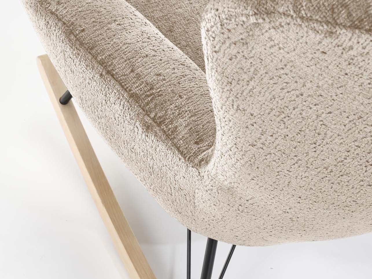 Schaukelstuhl Houston 1594 (Beige)