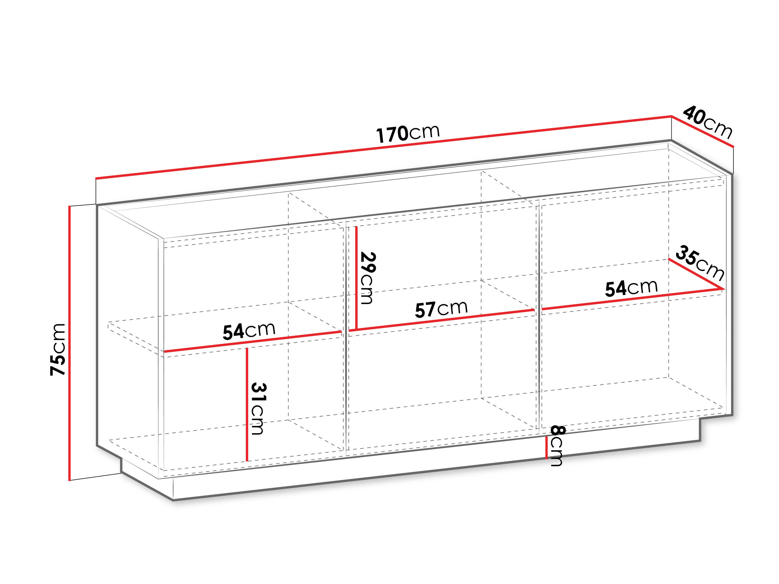 Sideboard Comfivo Enoetro 100