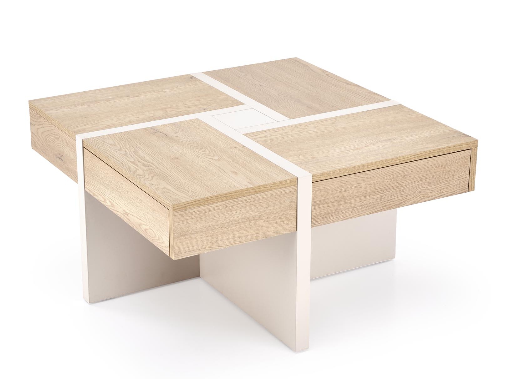 Couchtisch Houston 1698 (Eiche Cremona + Kaschmir)
