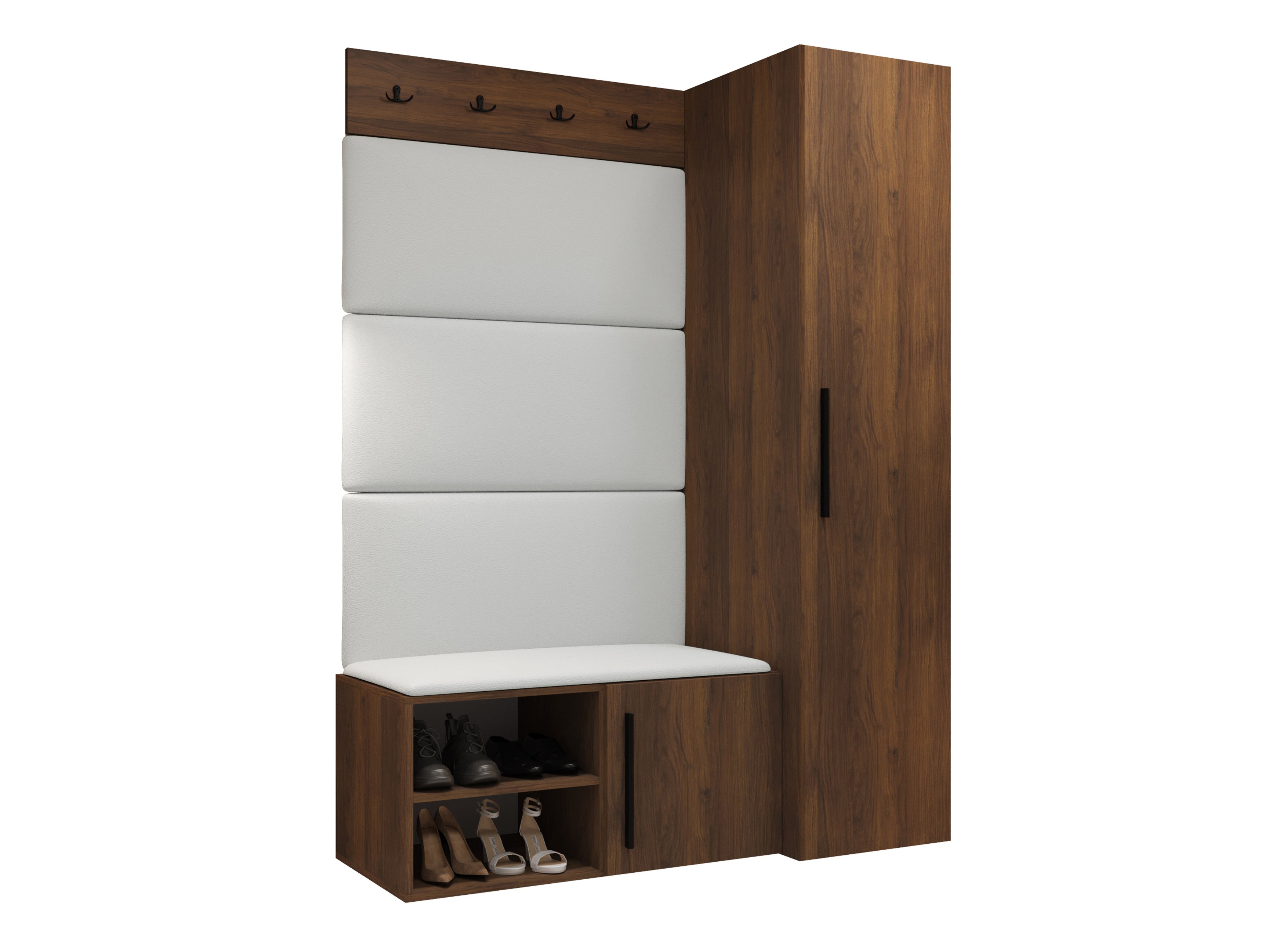 Flurgarnitur Nitos II (Walnussholzoptik)