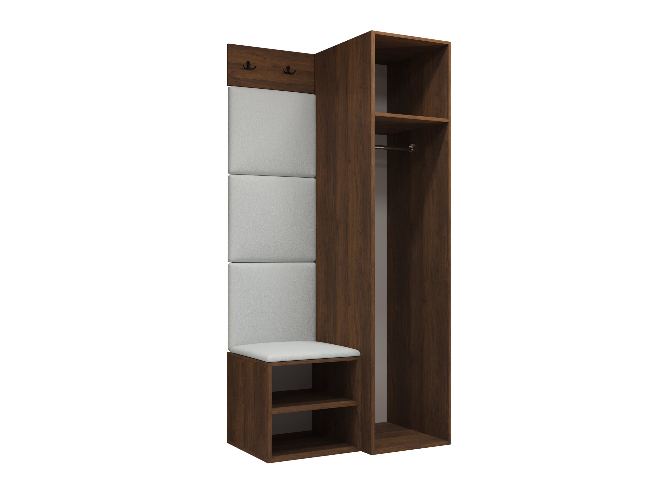 Flurgarnitur Nitos III (Walnussholzoptik)