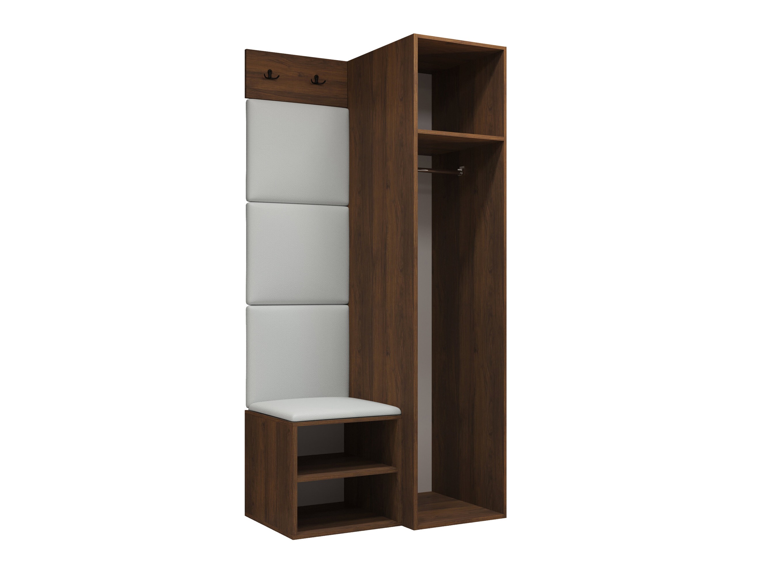 Flurgarnitur Nitos III (Walnussholzoptik)
