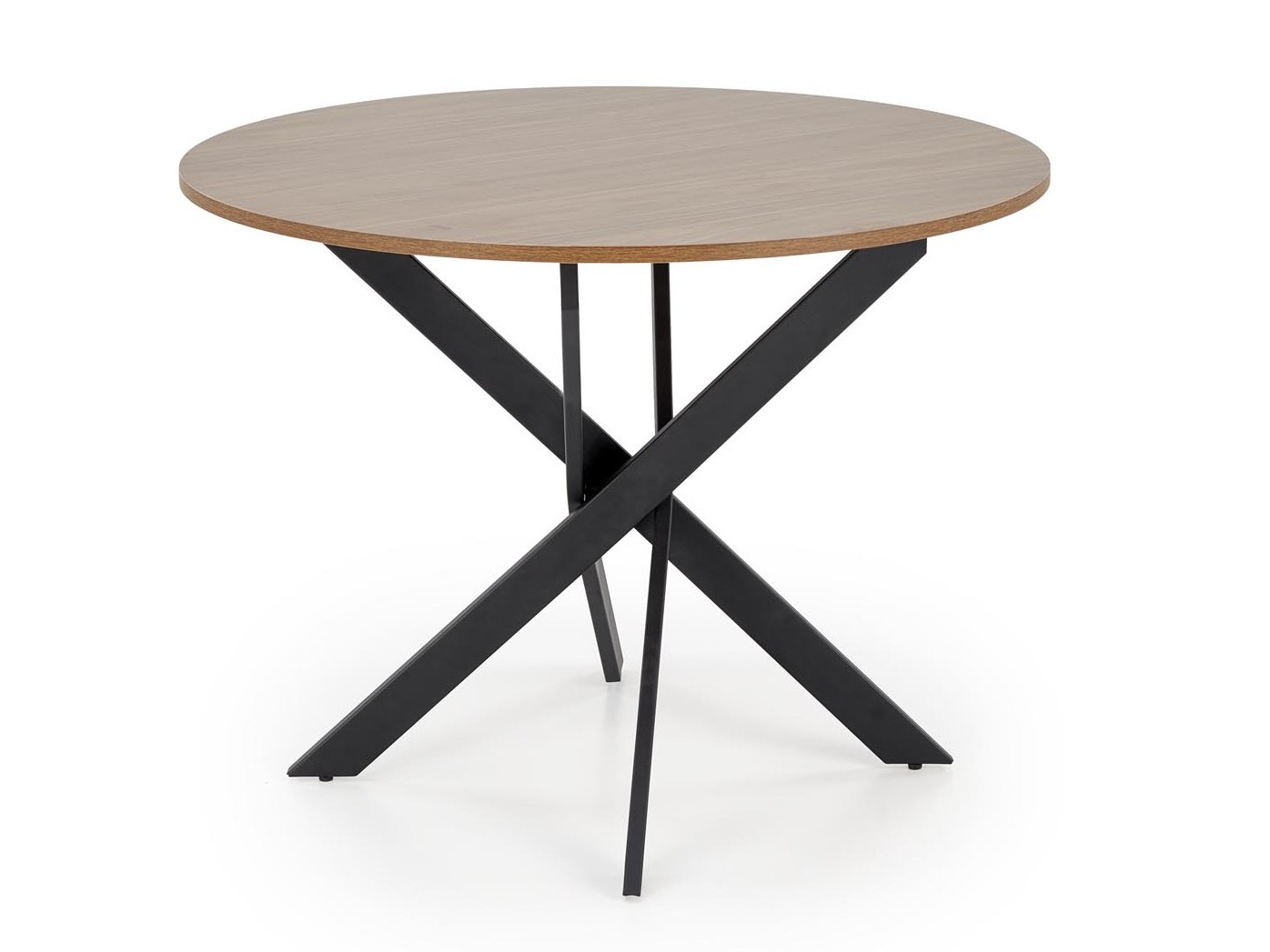 Tisch Houston 1788 (Walnussholzoptik + Schwarz)