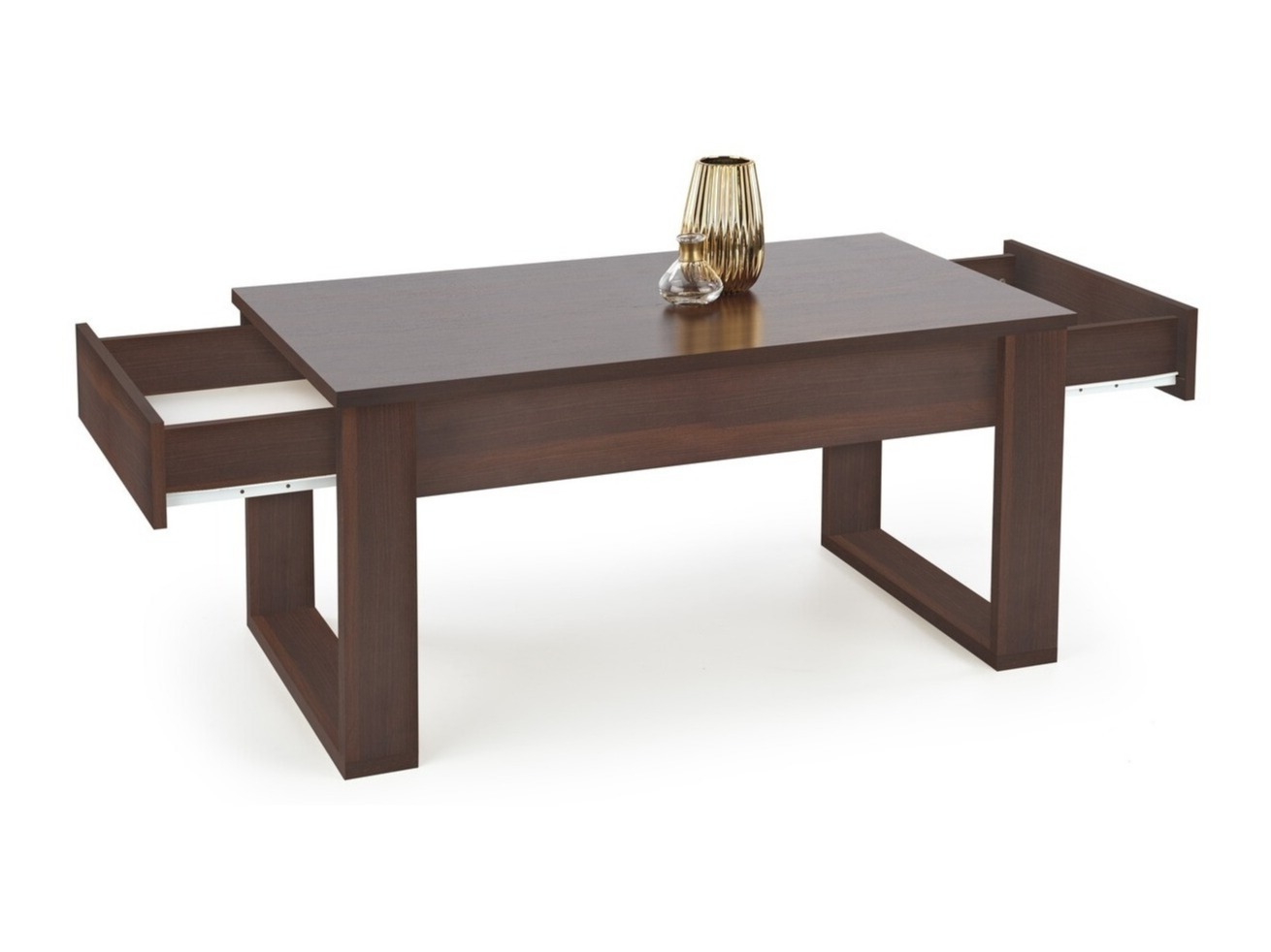 Couchtisch Houston 865 (Nussholzoptik dunkel)