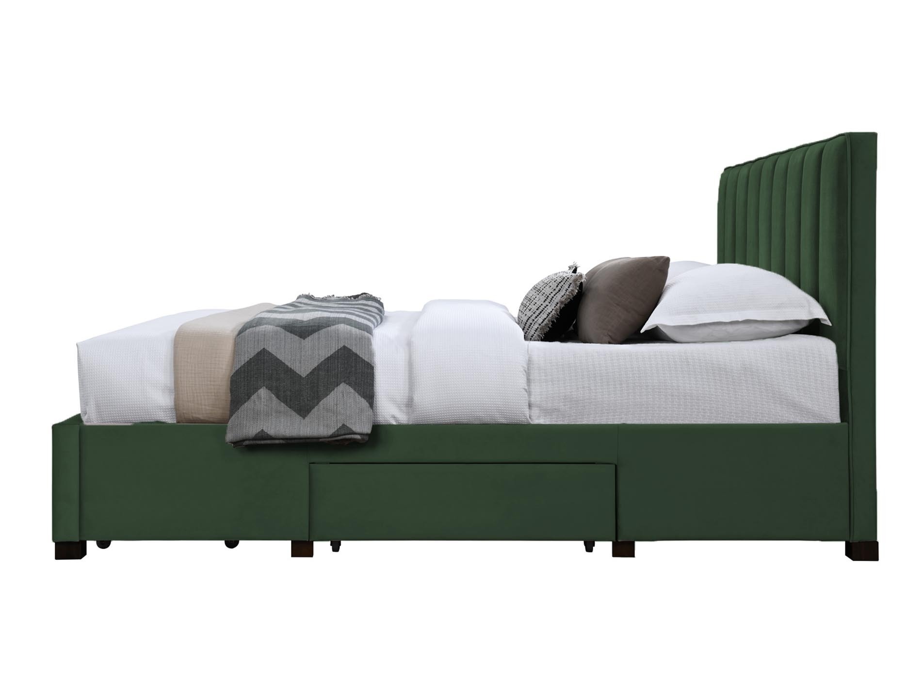 Bett Houston Fides (Dunkelgrün)