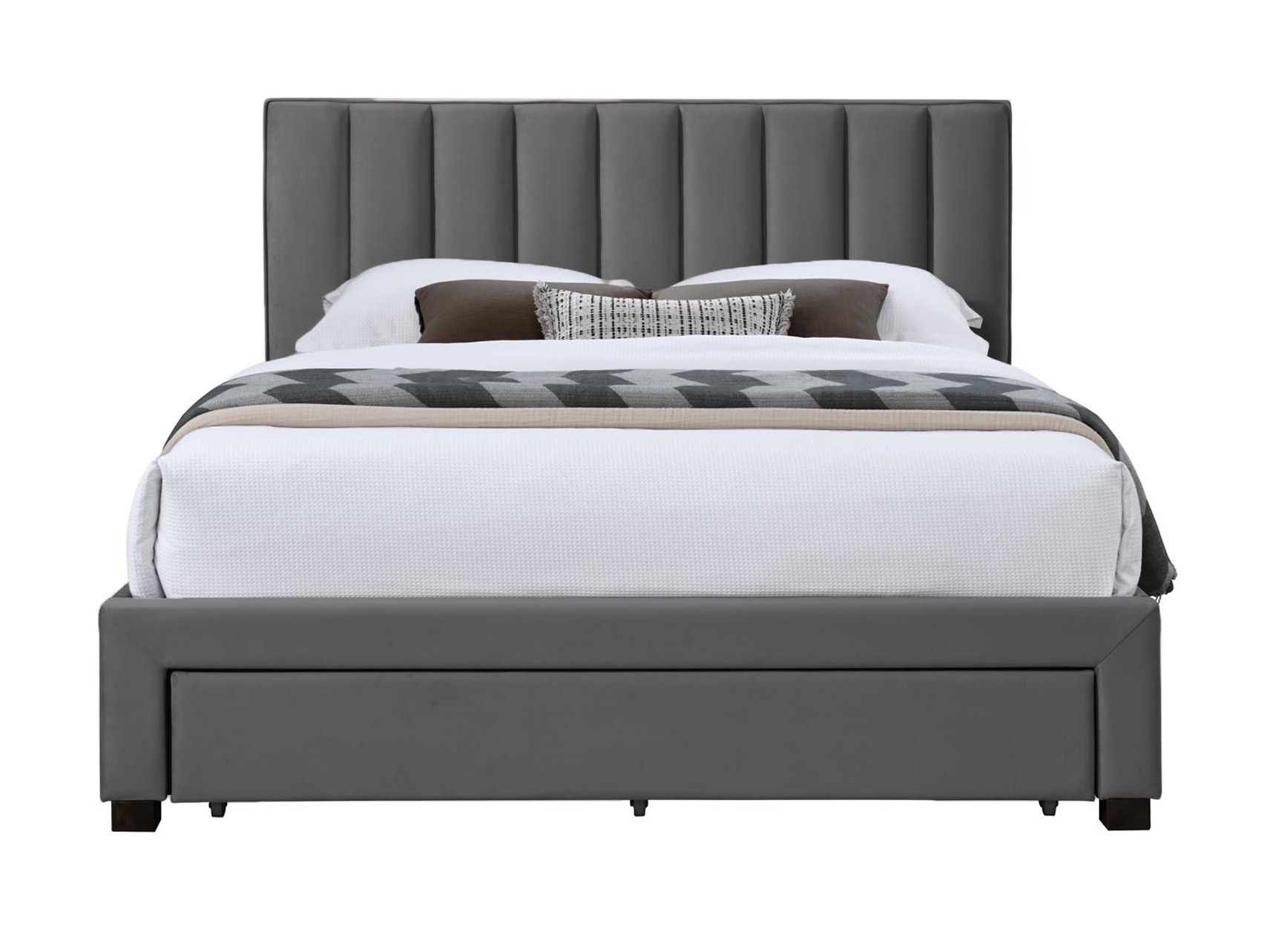 Bett Houston Fides (Grau)