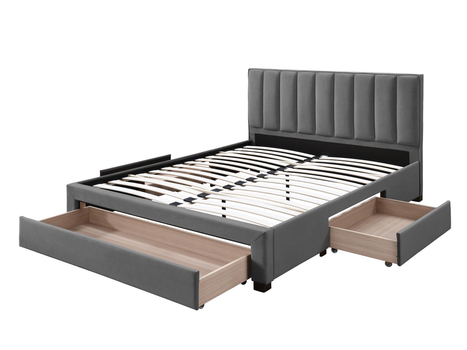 Bett Houston Fides (Grau)