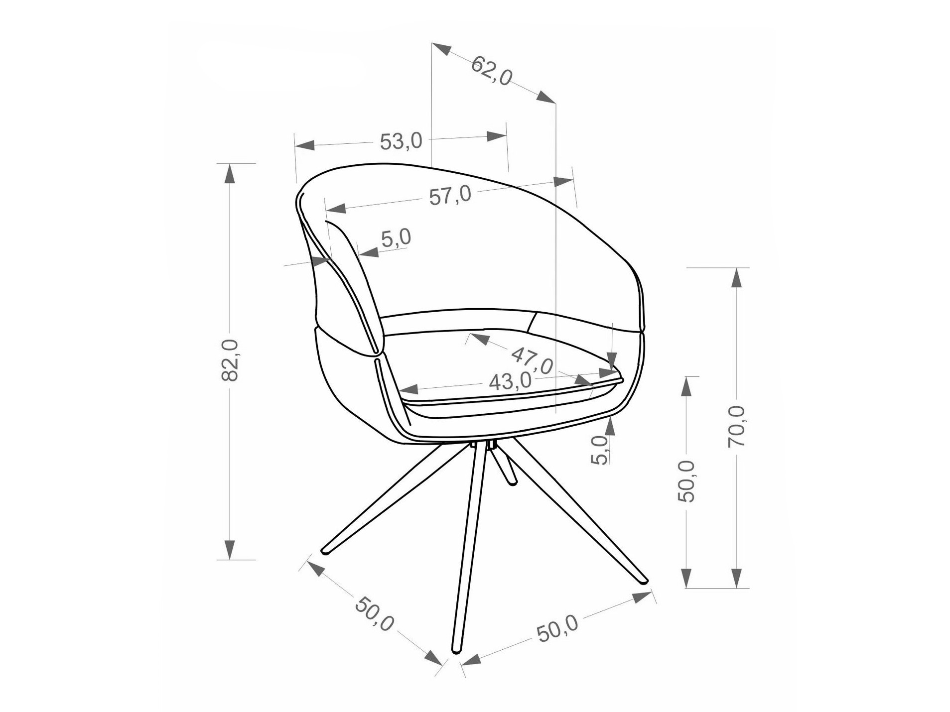 Stuhl Houston 2154 (Monte 26)