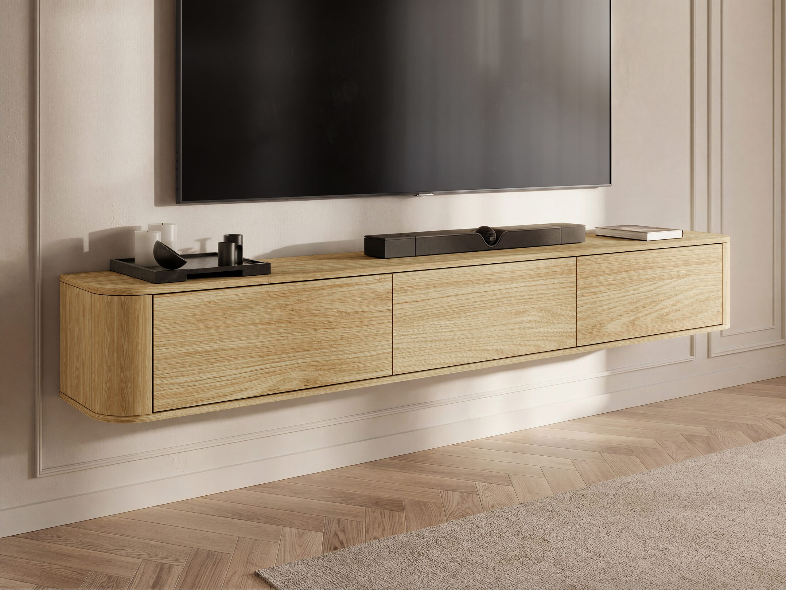 TV-Möbel Kingston 209 (Eichenholzoptik)