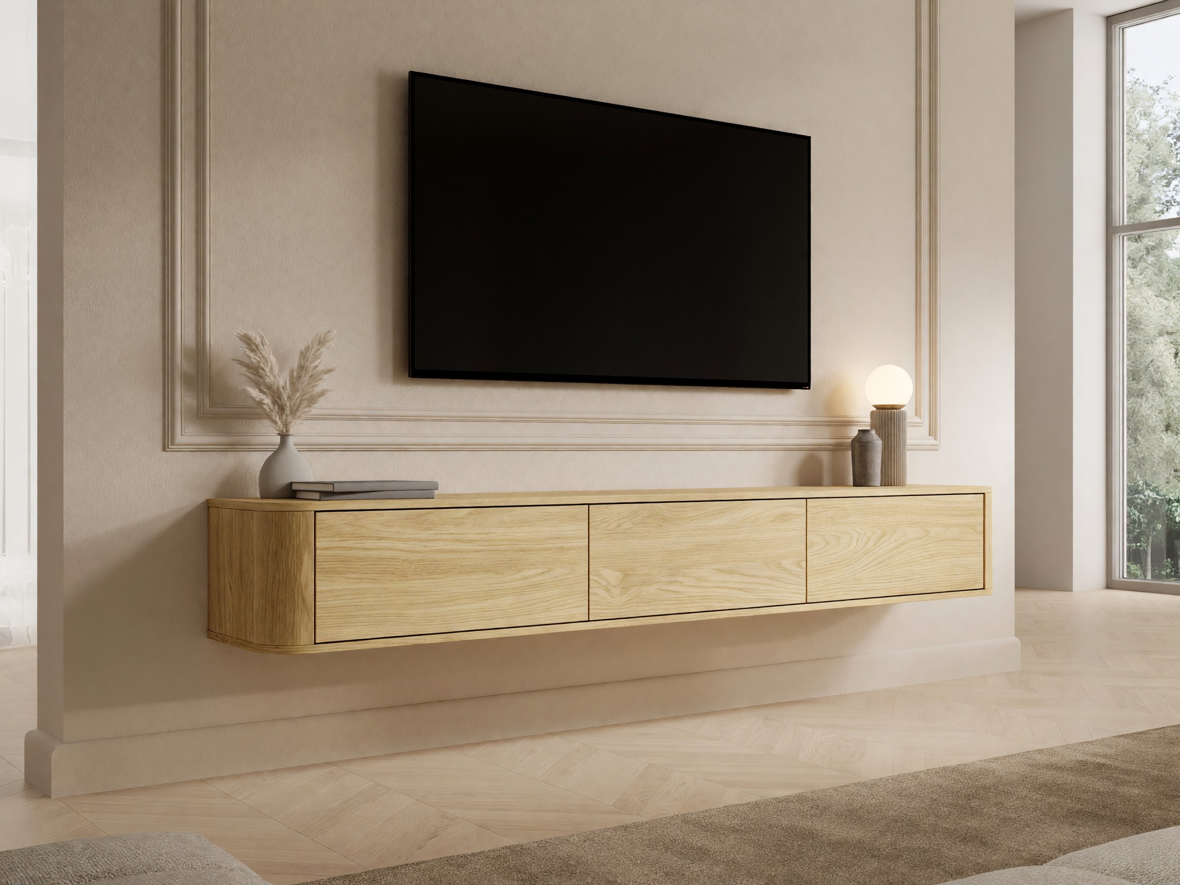 TV-Möbel Kingston 209 (Eichenholzoptik)
