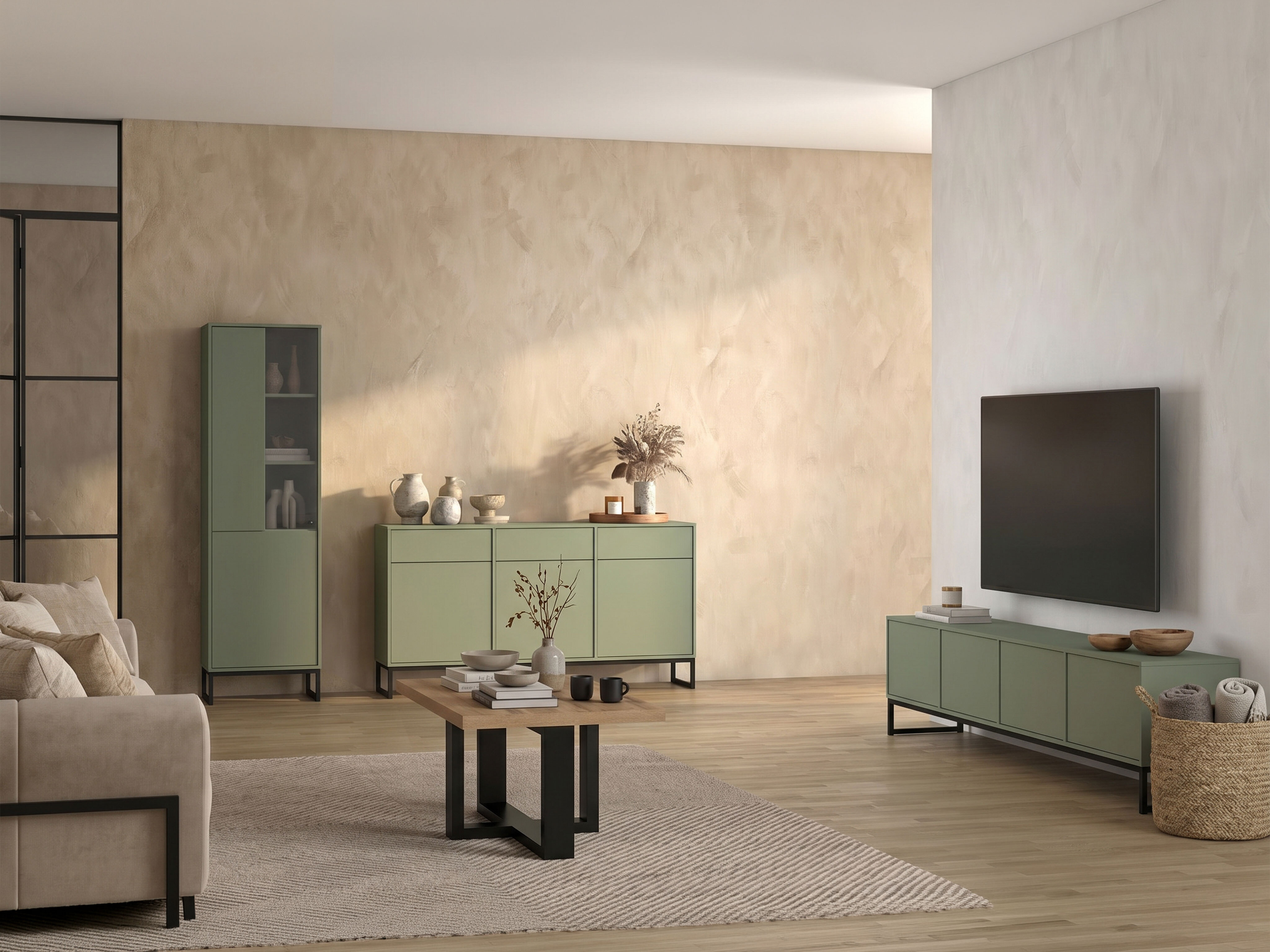 TV-Möbel Maravio 101 (Grün)