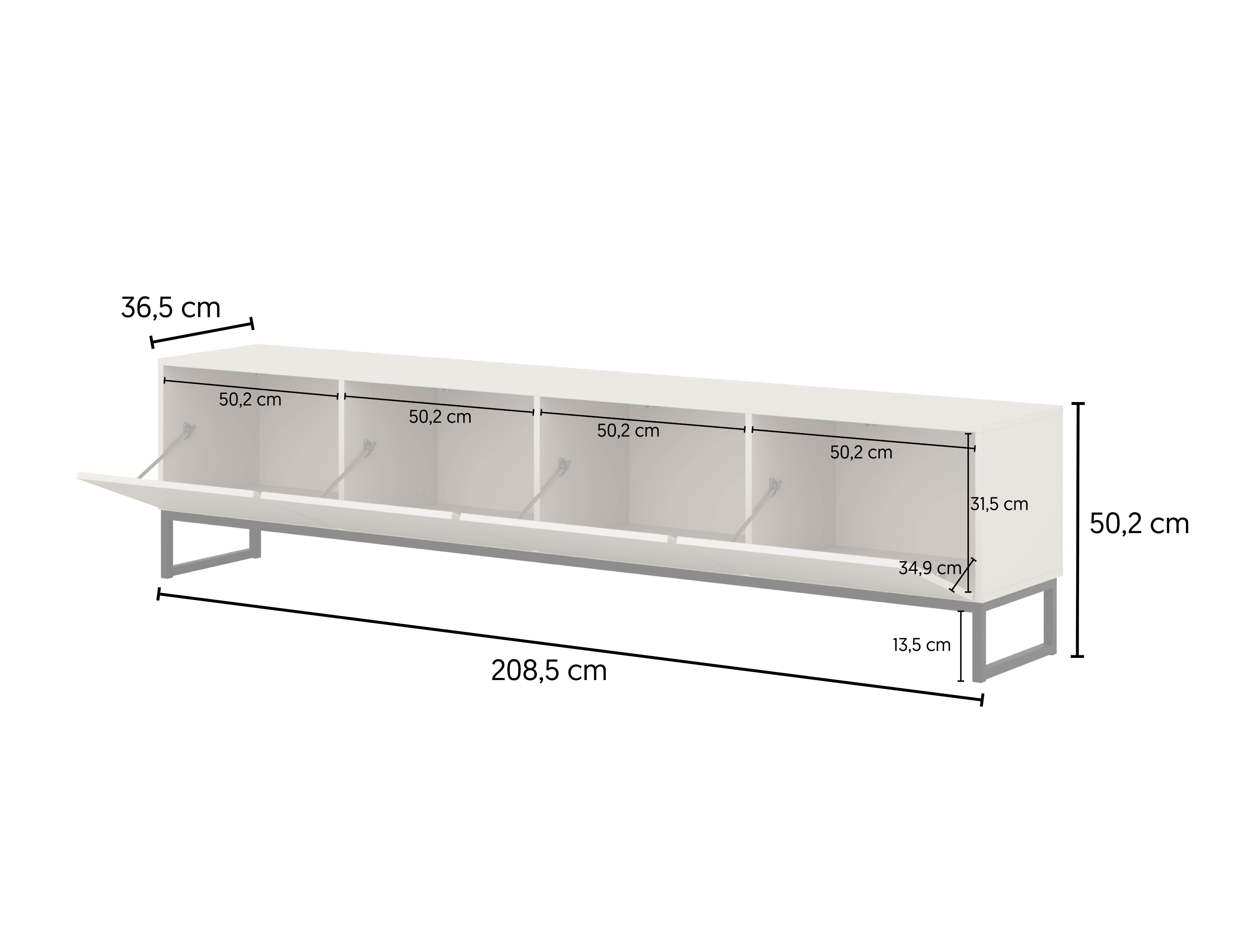 TV-Möbel Maravio 101 (Grün)
