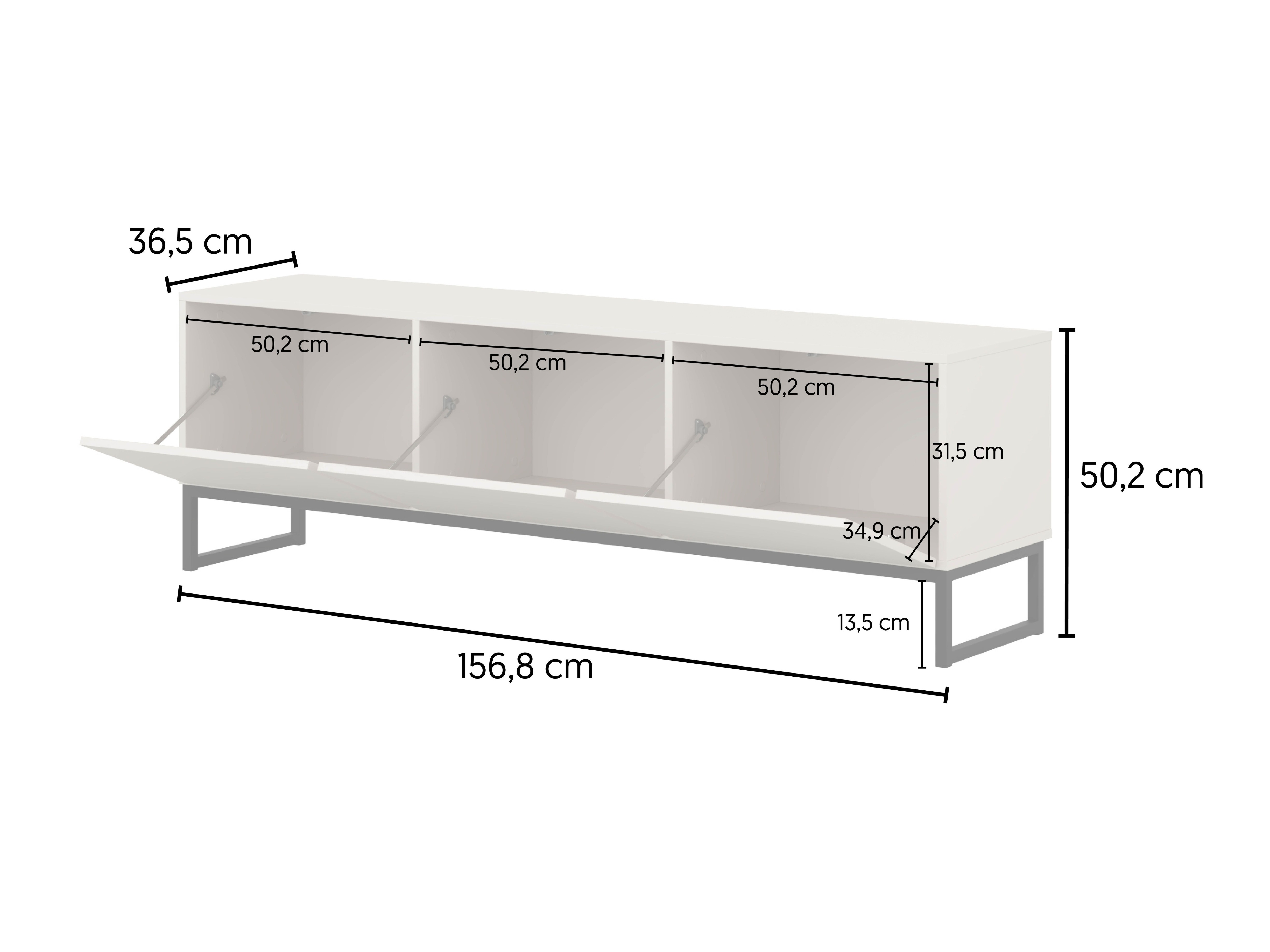 TV-Möbel Maravio 102 (Grün)
