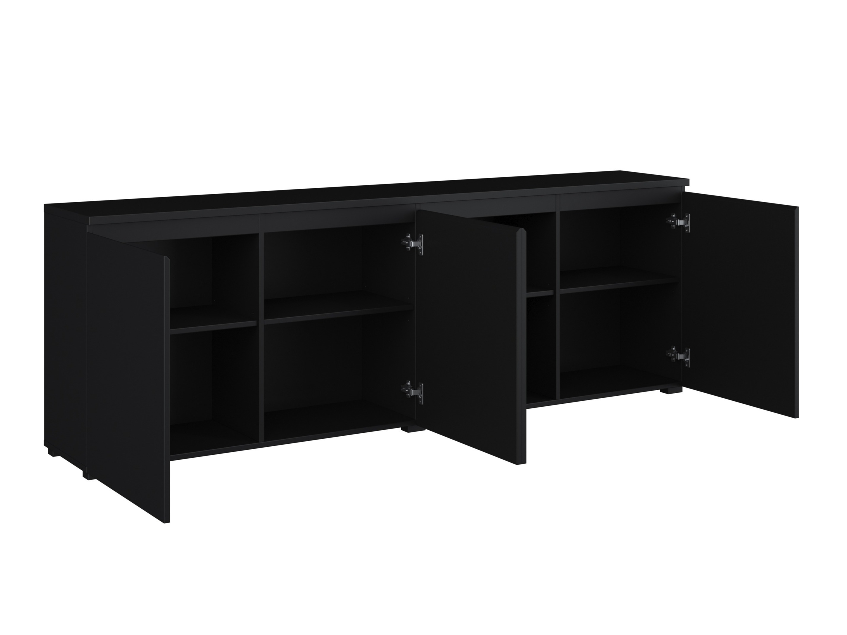 Sideboard Baletu 105 (Schwarz)