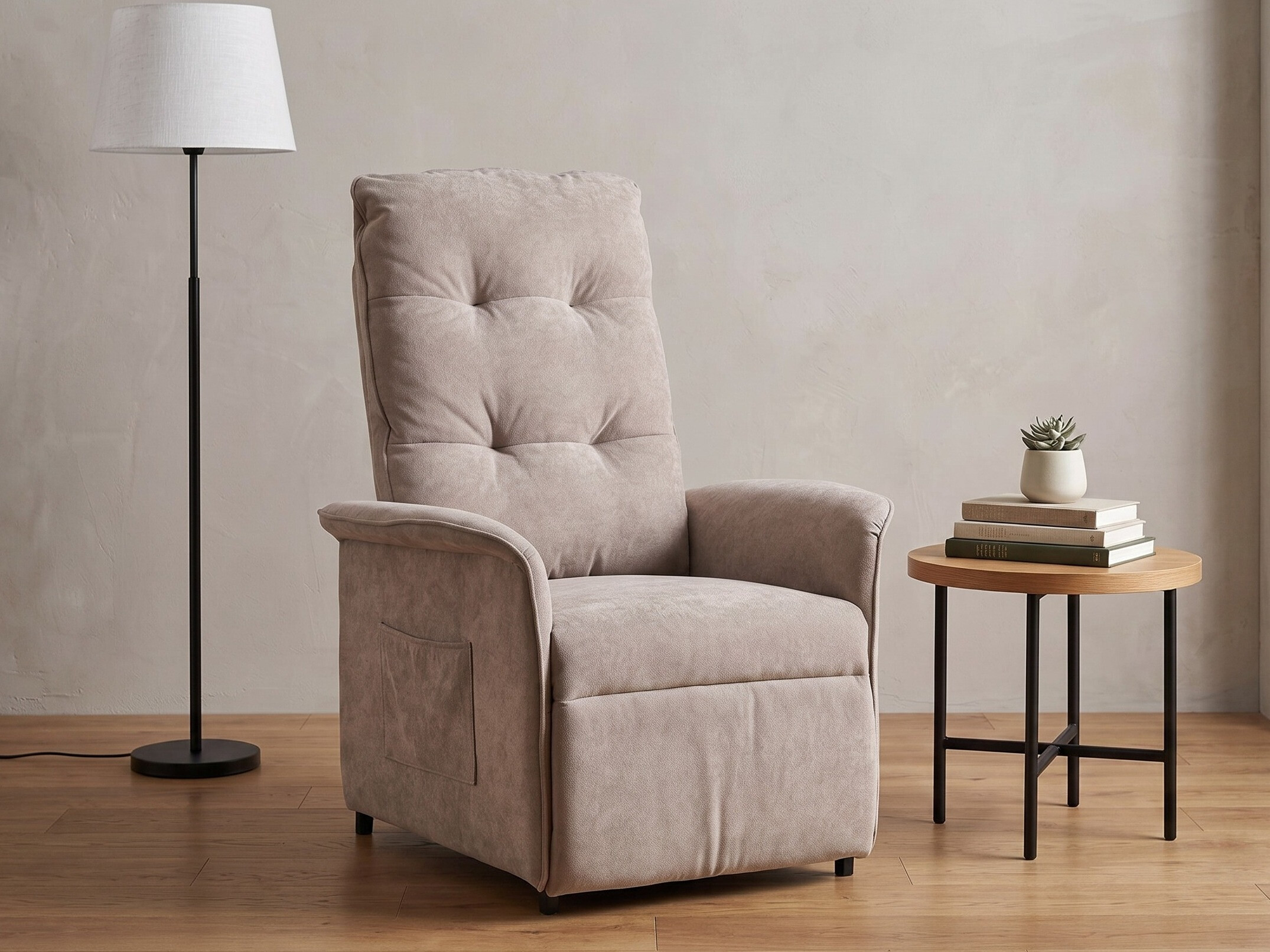 Sessel Liegesessel Houston 2171 (Beige)