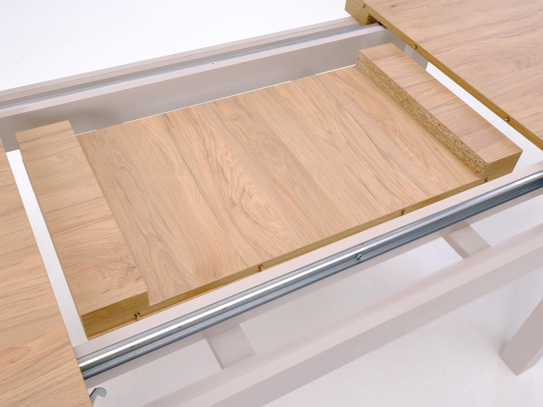Tisch Houston 559 (Hickory eichenholzoptik + Kaschmir)
