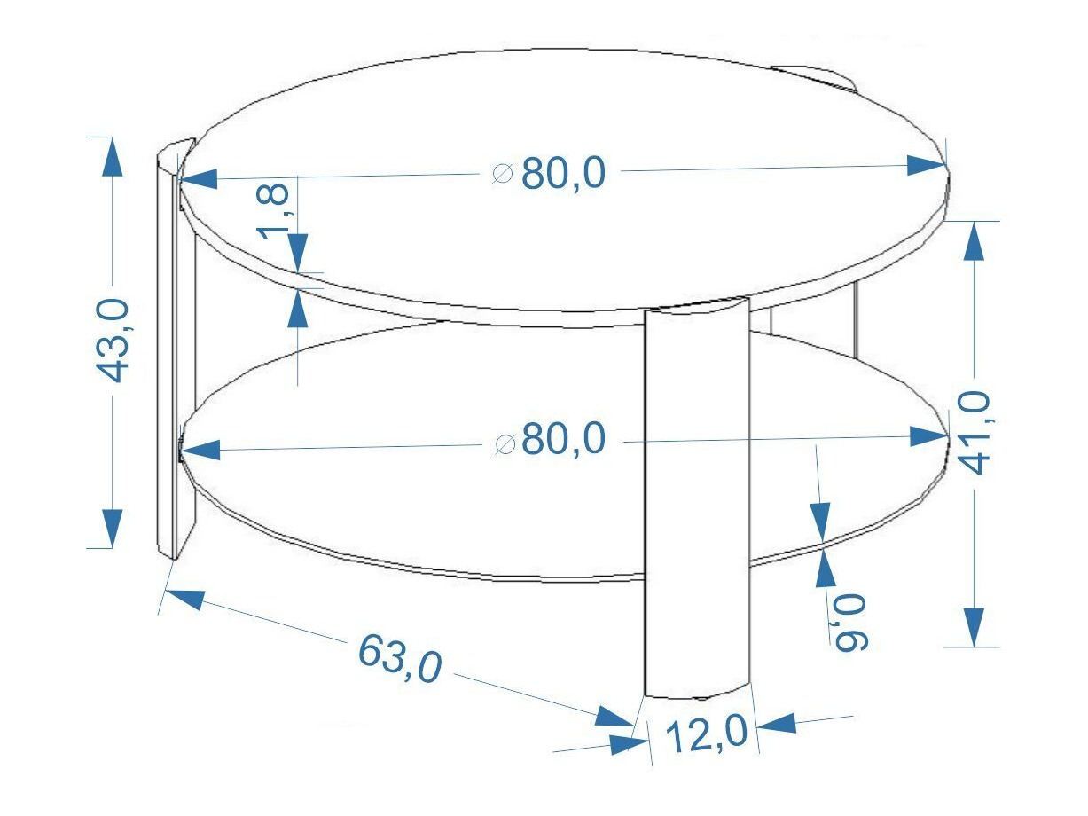 Couchtisch Houston 2181